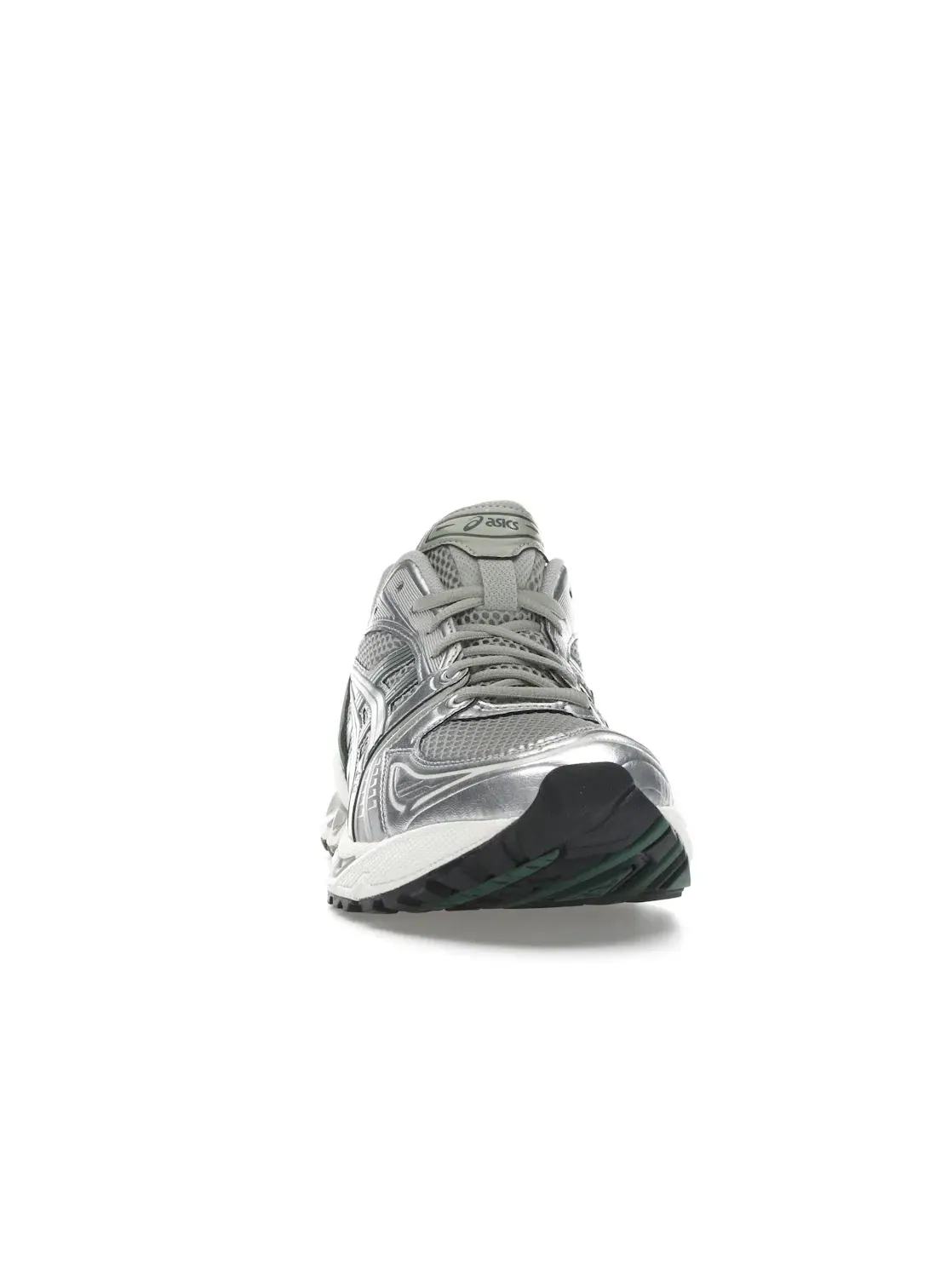 Мужские кроссовки Lifestyle с амортизацией Gel ASICS Gel-Kayano 14 — изображение 2 из 4, зеленый/серебристый