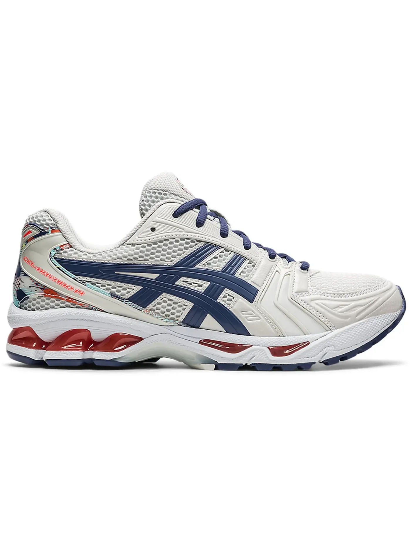 Мужские кроссовки для повседневной носки ASICS Gel-Kayano 14 ASICS — изображение 1 из 1, серый/синий