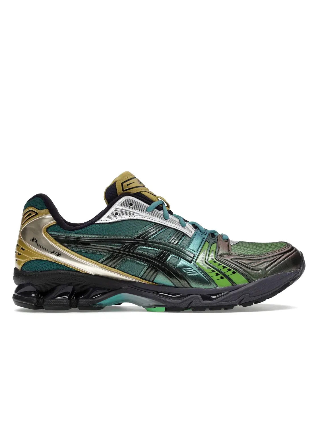 Мужские кроссовки Lifestyle с градиентом ASICS Gel-Kayano 14 ASICS — изображение 1 из 4, зеленый/зеленый