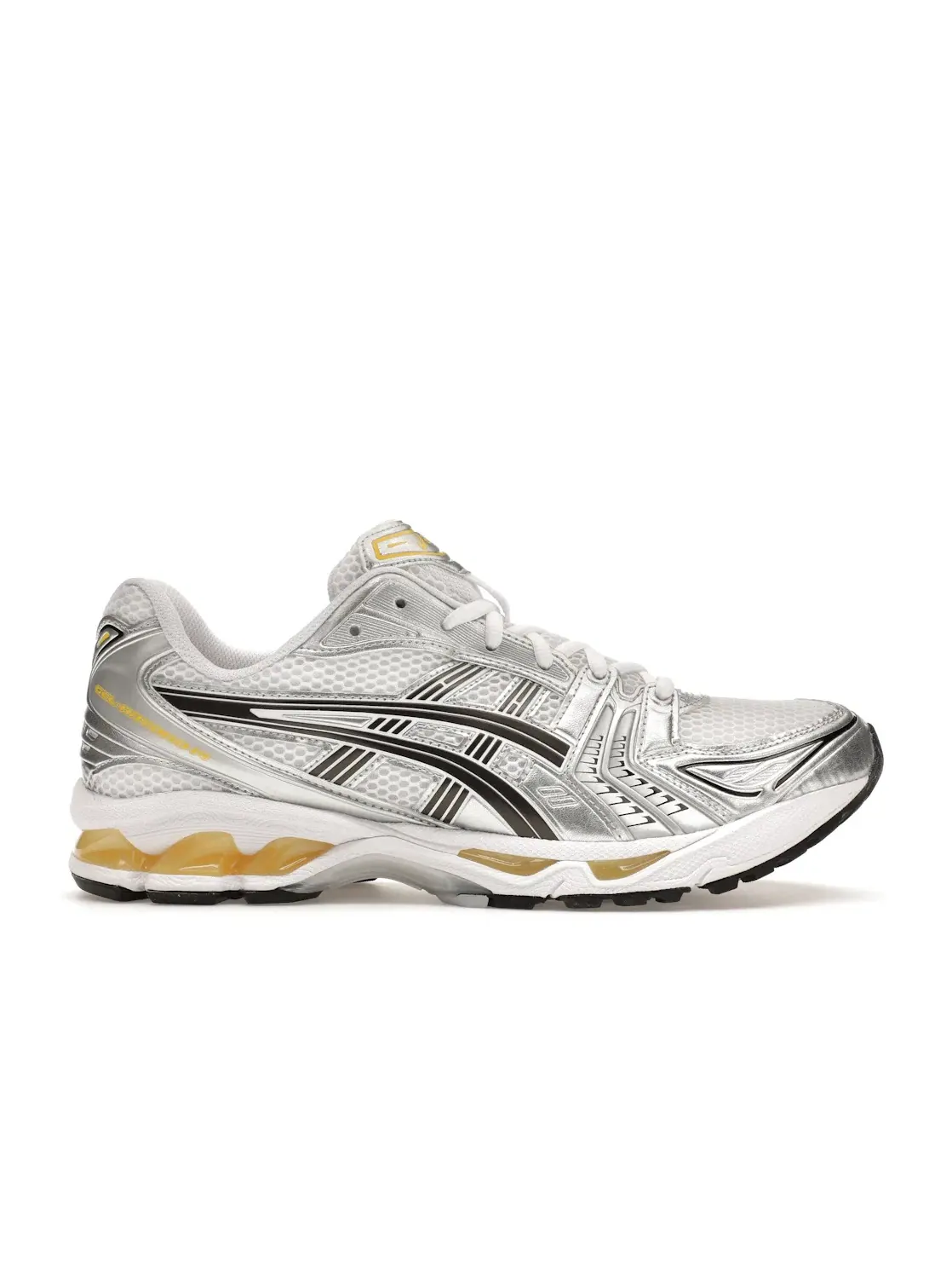 Мужские кроссовки с технологией GEL GEL-Kayano 14 ASICS — изображение 1 из 4, белый/желтый