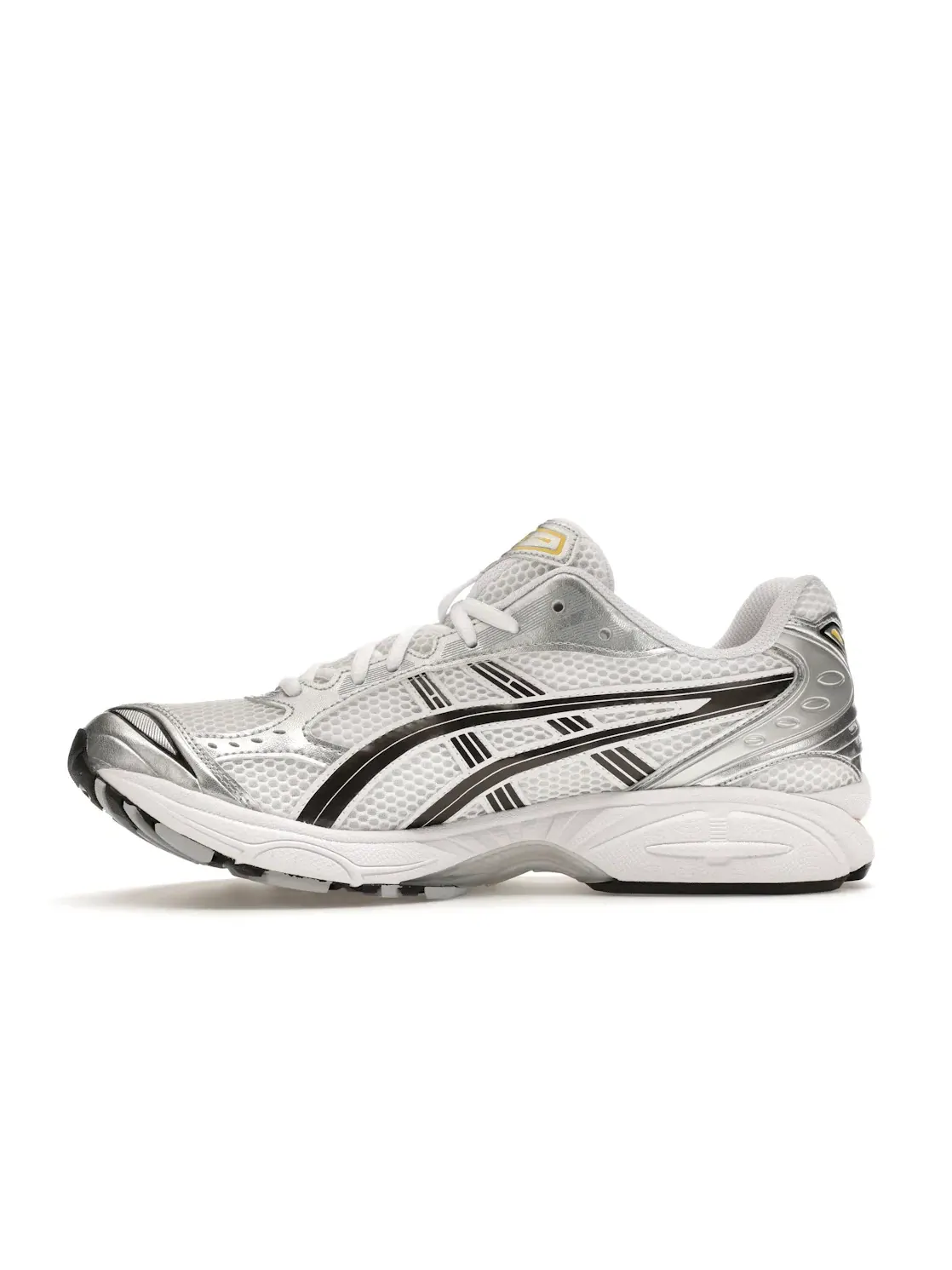 Мужские кроссовки с технологией GEL GEL-Kayano 14 ASICS — изображение 3 из 4, белый/желтый
