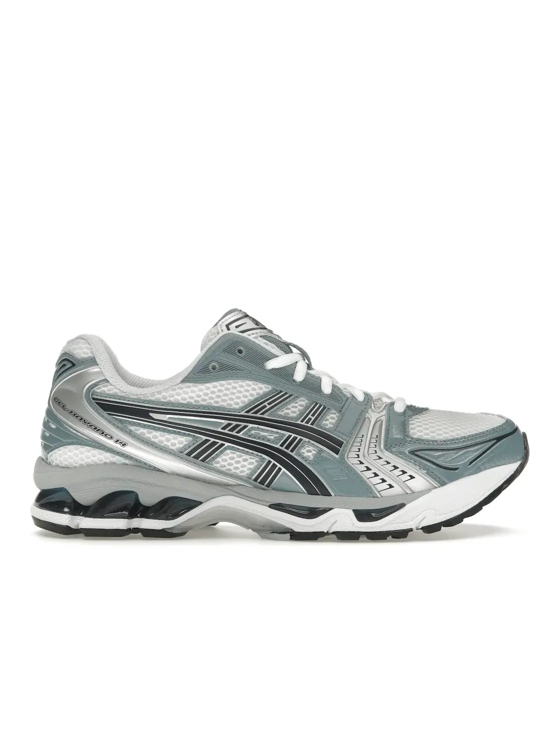 Мужские кроссовки с амортизацией ASICS Gel-Kayano 14 — изображение 1 из 4, белый серый