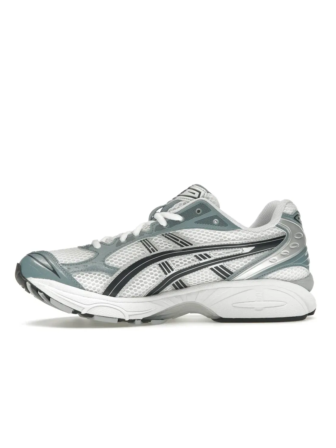 Мужские кроссовки с амортизацией ASICS Gel-Kayano 14 — изображение 3 из 4, белый серый