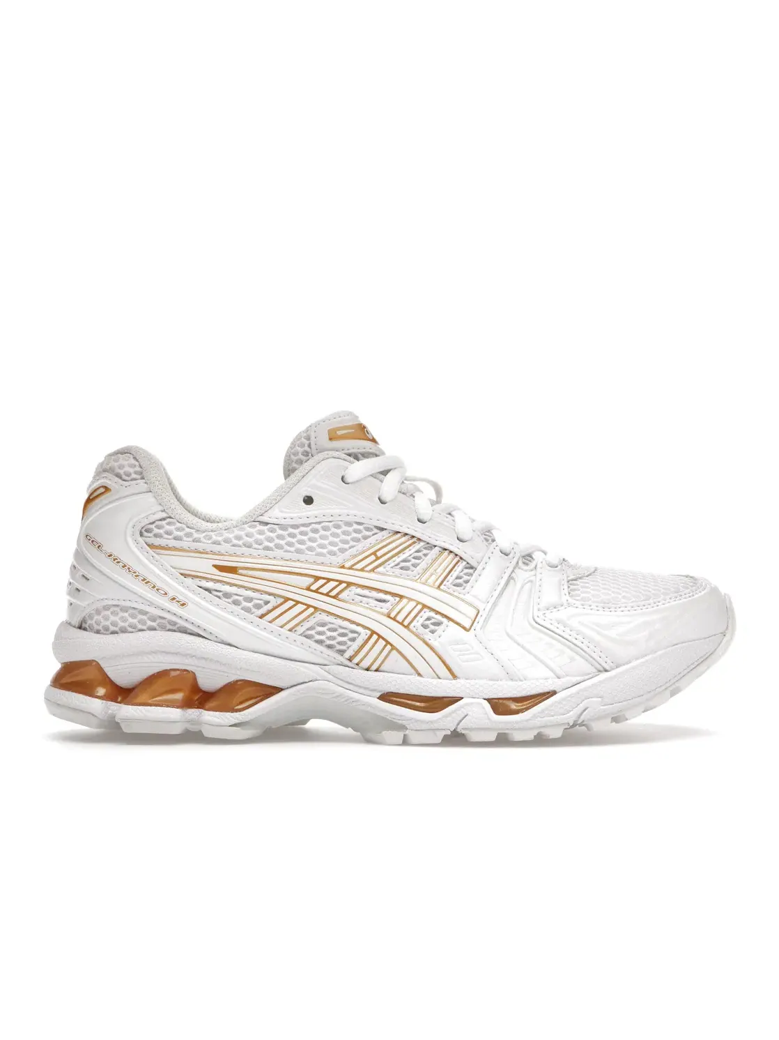 Женские кроссовки Lifestyle ASICS Gel-Kayano 14 — изображение 1 из 4, белый/золотистый