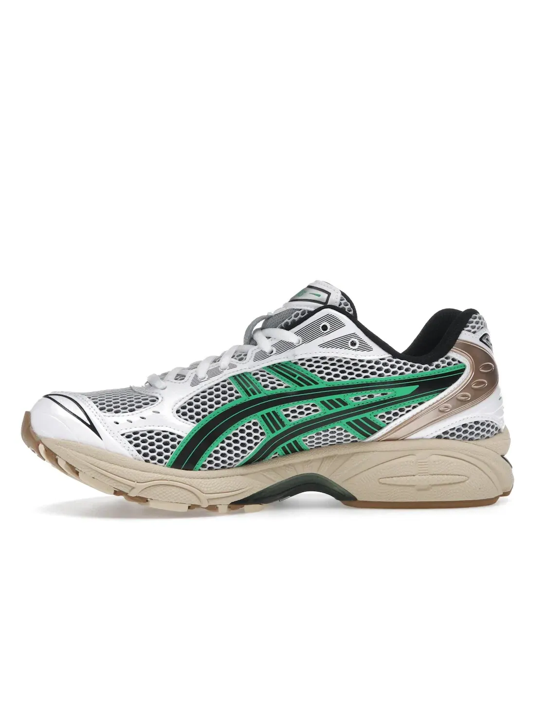 Мужские кроссовки Lifestyle с ретро-дизайном ASICS Gel-Kayano 14 — изображение 3 из 4, белый/бежевый
