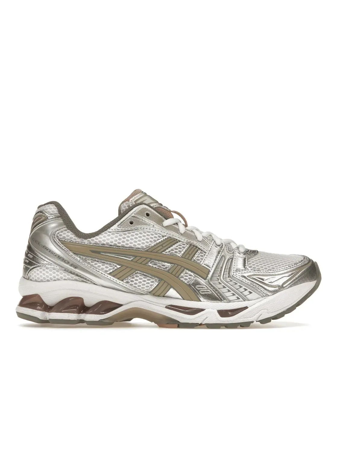 Женские кроссовки с обновленными материалами ASICS Gel-Kayano 14 — изображение 1 из 4, белый