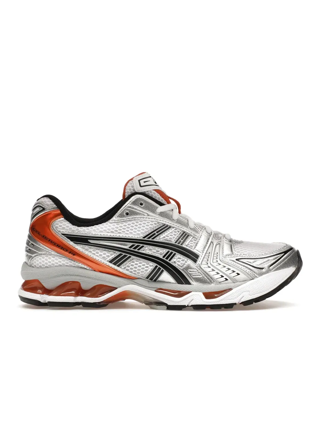 Мужские кроссовки Lifestyle с гелевой амортизацией ASICS Gel-Kayano 14 — изображение 1 из 4, белый оранжевый