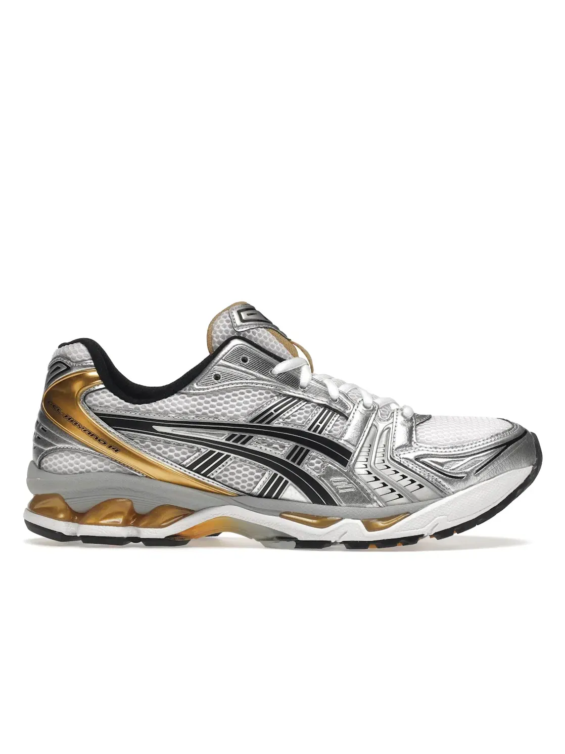 Мужские кроссовки с гелевой амортизацией ASICS Gel-Kayano 14 — изображение 1 из 4, белый золотистый