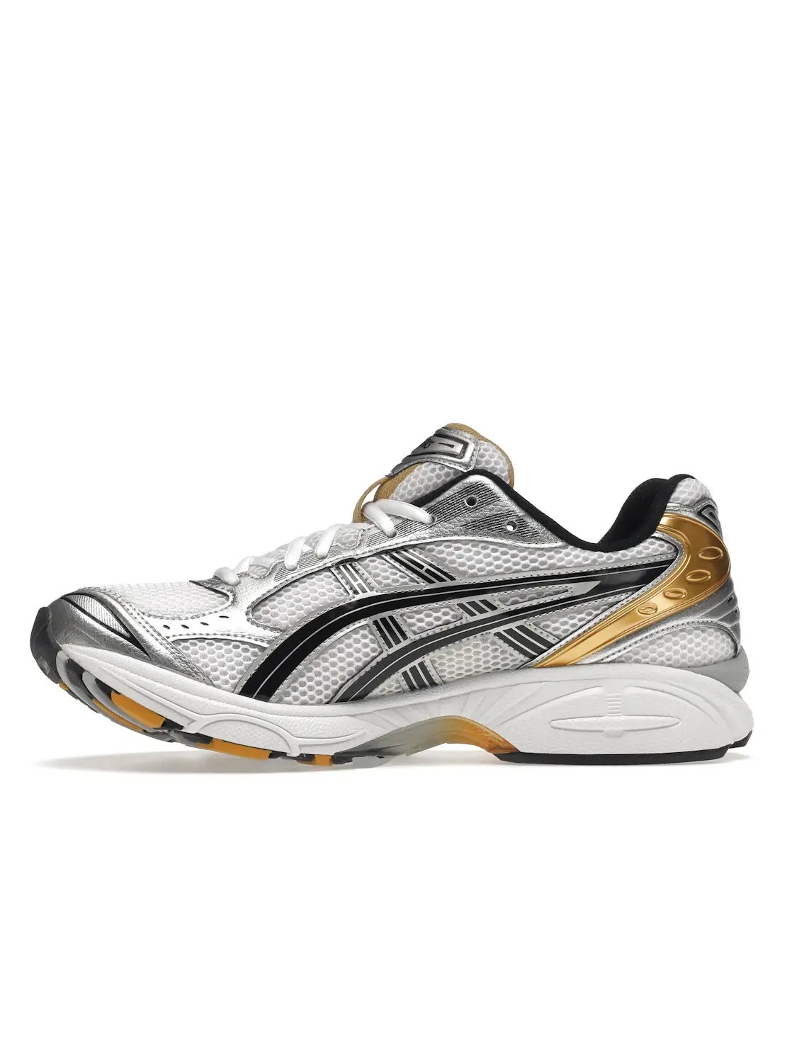 Мужские кроссовки с гелевой амортизацией ASICS Gel-Kayano 14 — изображение 3 из 4, белый золотистый