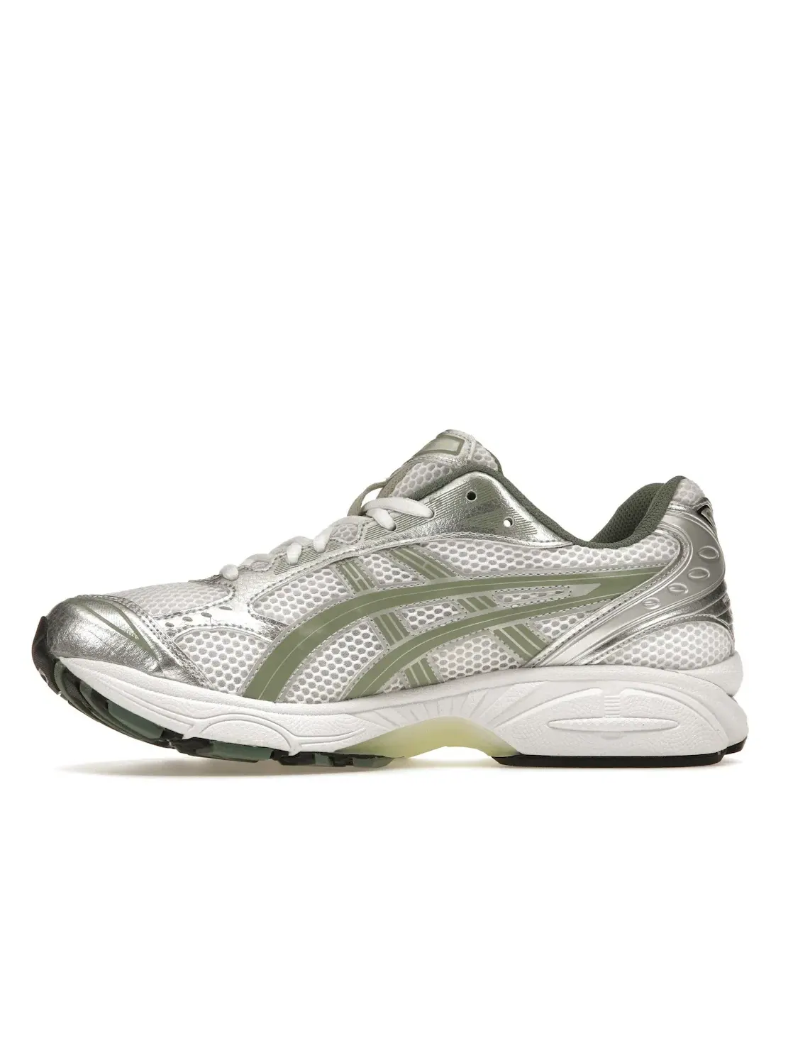 Мужские кроссовки для бега с амортизацией ASICS Gel-Kayano 14 ASICS — изображение 3 из 4, белый серый
