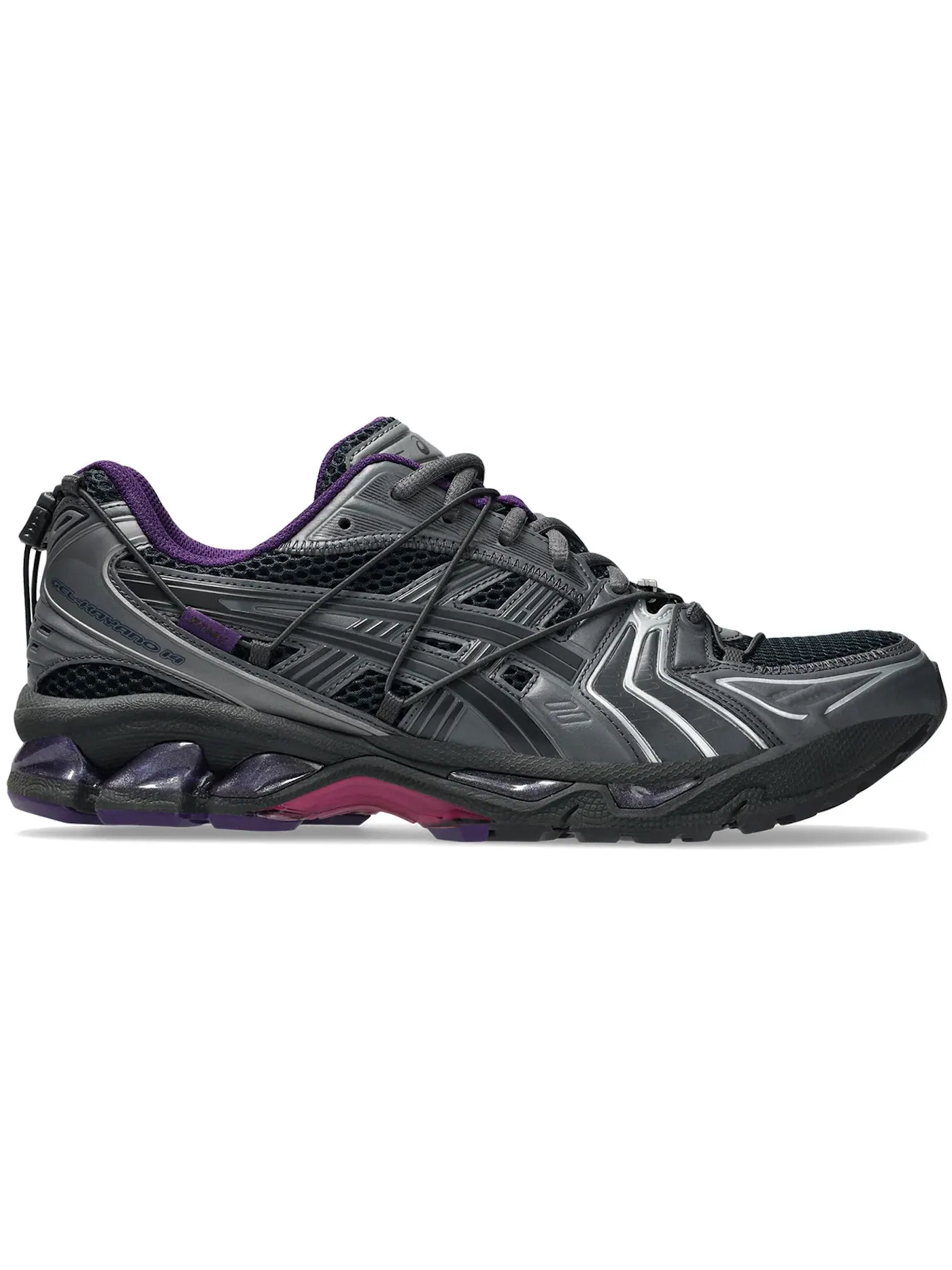 Мужские кроссовки Lifestyle ASICS Gel-Kayano 14 — изображение 1 из 1, черный/фиолетовый