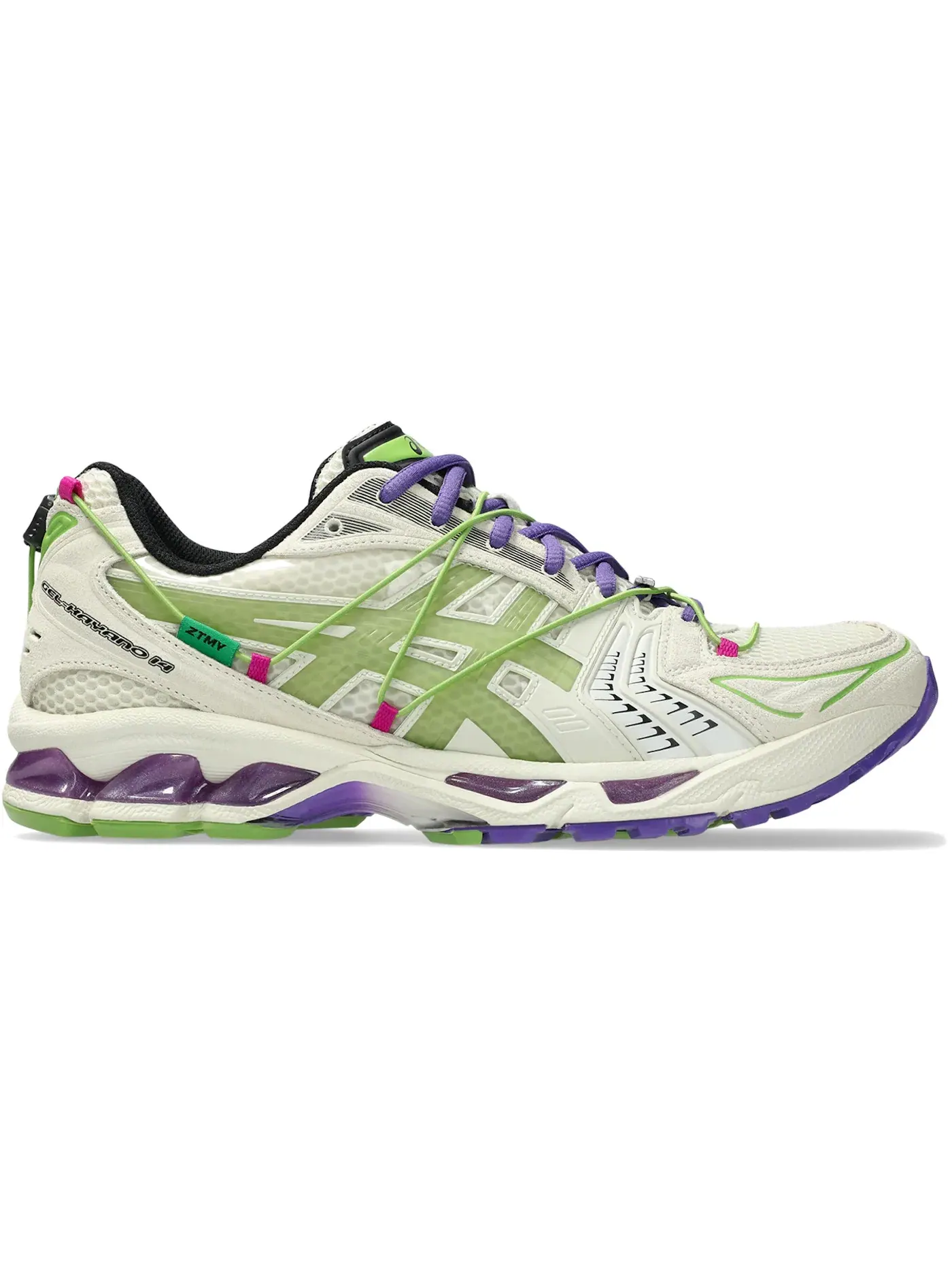 Мужские кроссовки lifestyle ASICS Gel-Kayano 14 — изображение 1 из 1, белый/зеленый