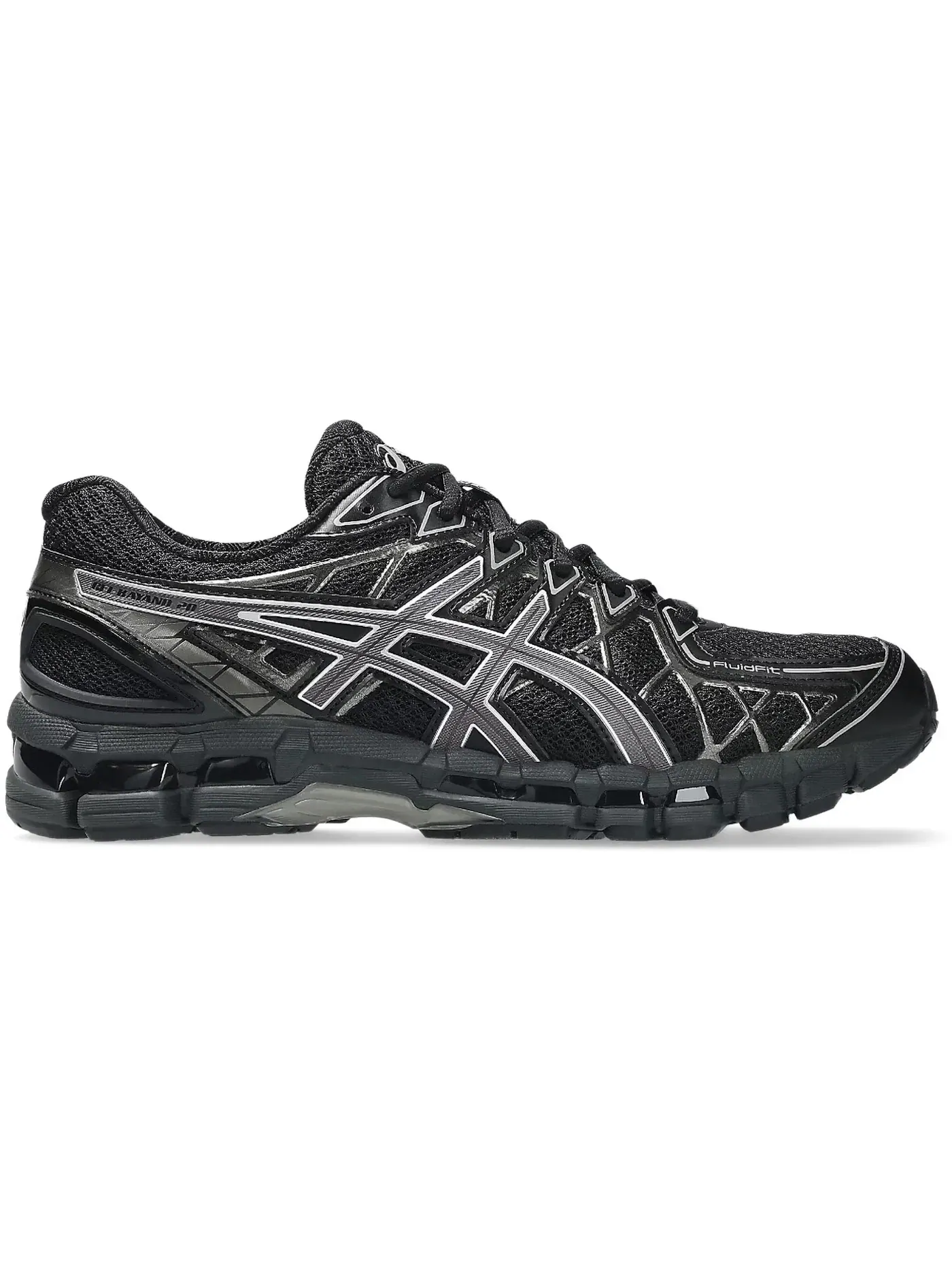 Мужские кроссовки ASICS Gel-Kayano 20 — изображение 1 из 1, черный/серый