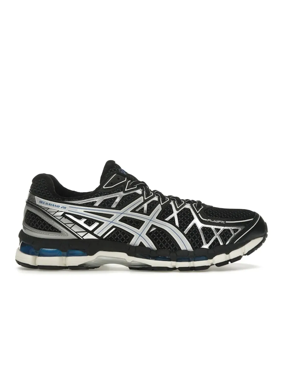 Мужские кроссовки Lifestyle ASICS Gel-Kayano 20 ASICS — изображение 1 из 4, черный серебристый