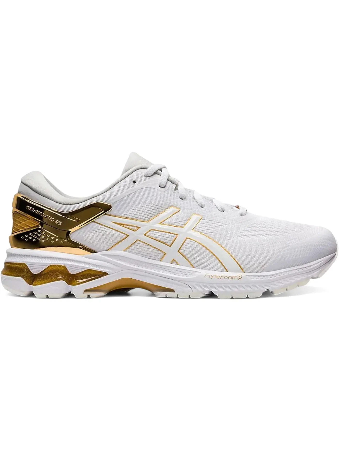 Мужские кроссовки Lifestyle ASICS Gel-Kayano 26 — изображение 1 из 1, белый/золотистый