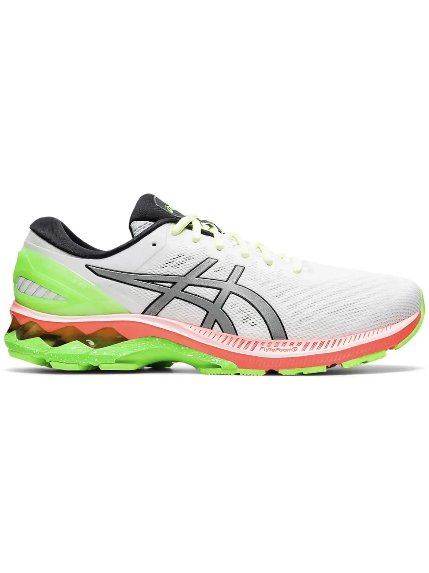 Мужские кроссовки для бега ASICS Gel-Kayano 27 — изображение 1 из 1, белый/серебристый