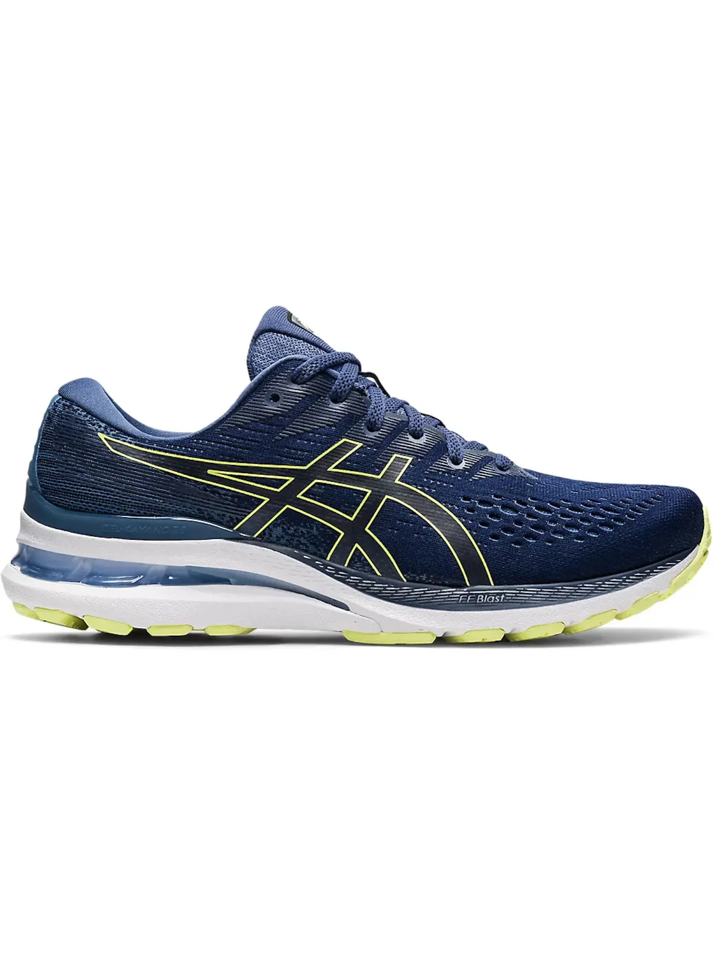 Мужские кроссовки для бега ASICS Gel-Kayano 28 — изображение 1 из 1, синий желтый