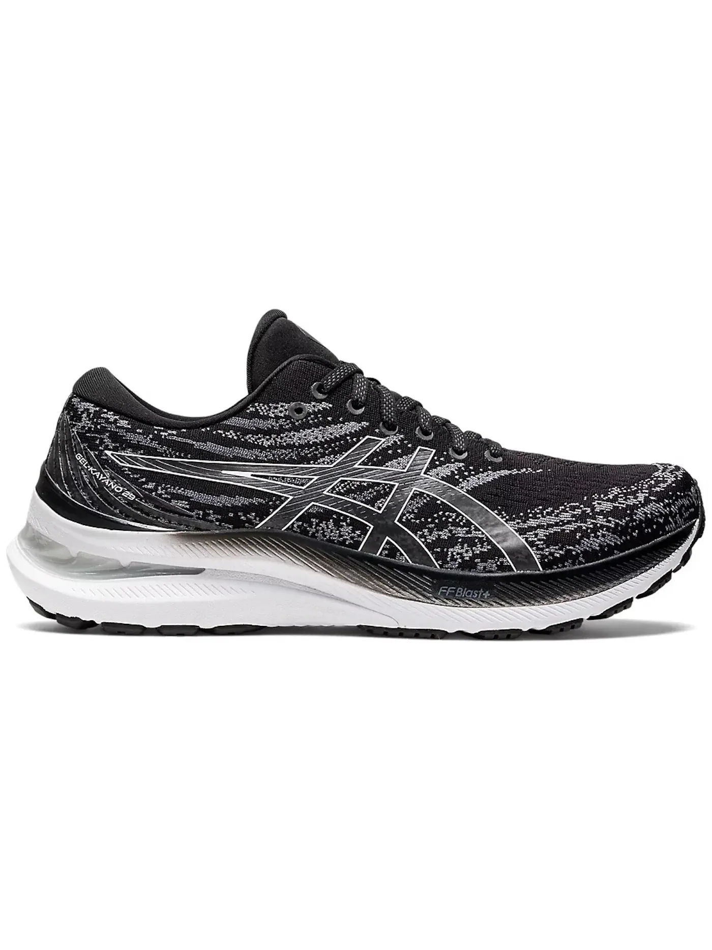 Мужские кроссовки для бега ASICS Gel-Kayano 29 — изображение 1 из 1, черный/белый