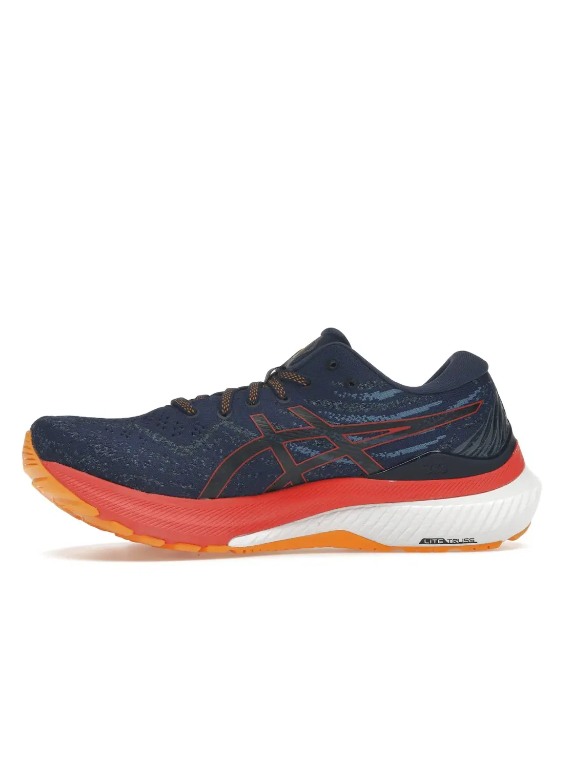 Мужские кроссовки для бега ASICS Gel-Kayano 29, Deep Ocean Cherry Tomato — изображение 3 из 4