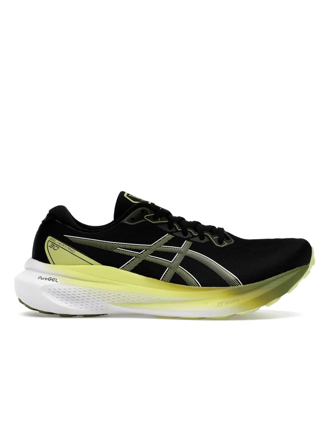 Мужские кроссовки для бега ASICS Gel-Kayano 30 — изображение 1 из 4, черный желтый
