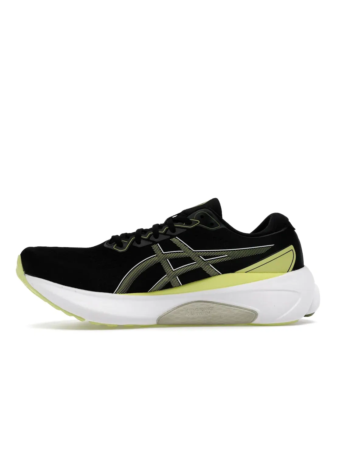 Мужские кроссовки для бега ASICS Gel-Kayano 30 — изображение 3 из 4, черный желтый