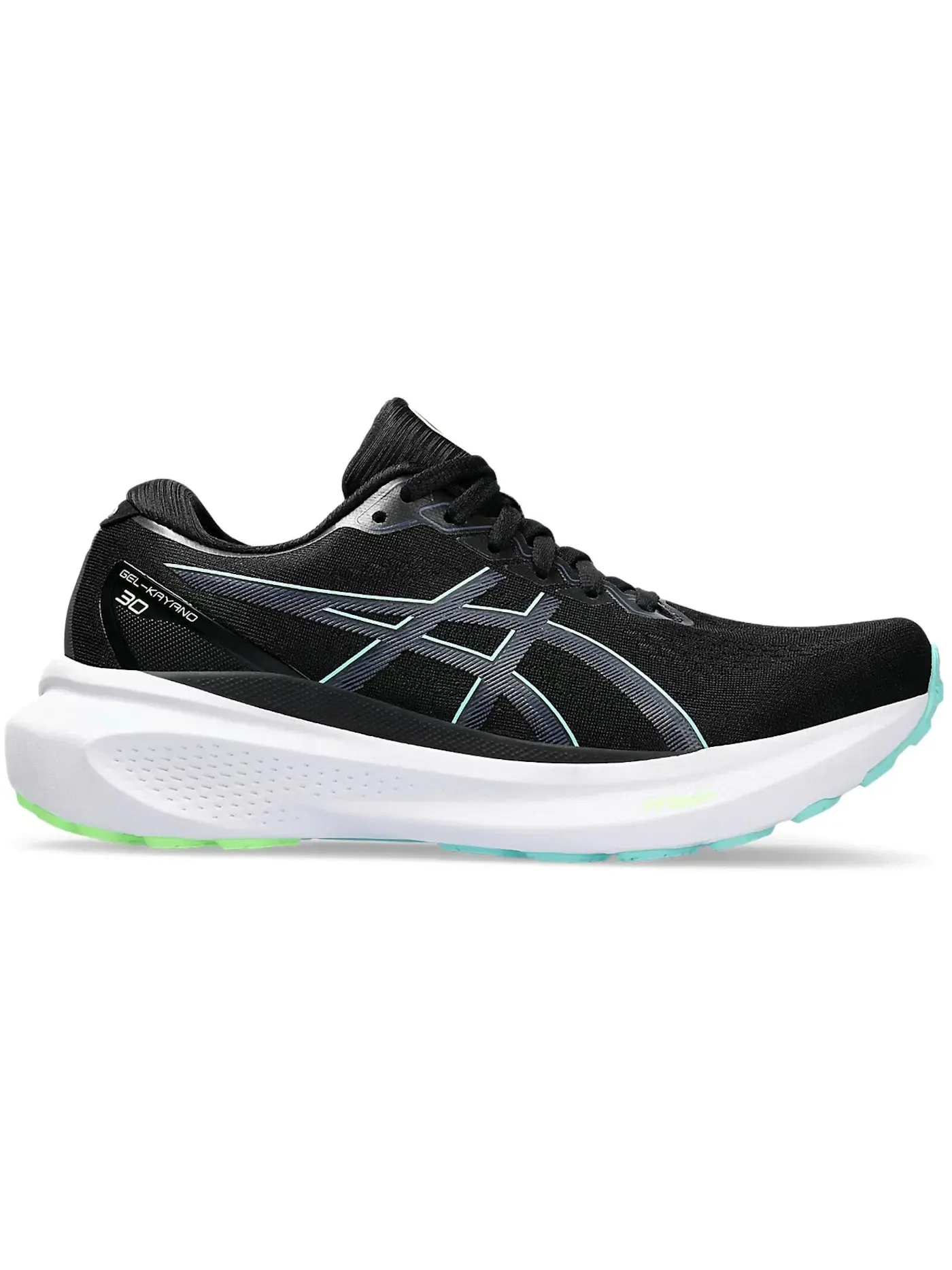 Женские кроссовки для бега ASICS Gel-Kayano 30 — изображение 1 из 1, черный синий