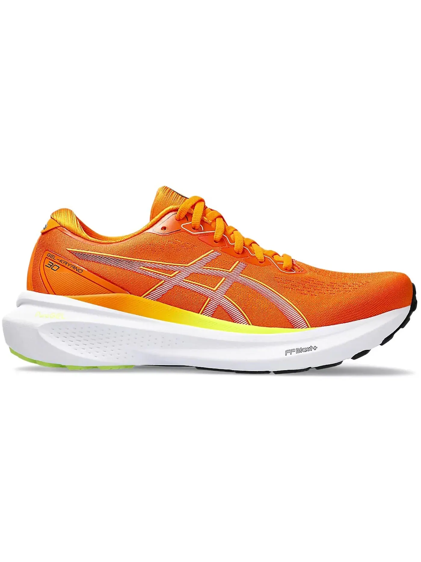 Мужские кроссовки с амортизацией ASICS Gel-Kayano 30 ASICS — изображение 1 из 1, яркий оранжевый белый