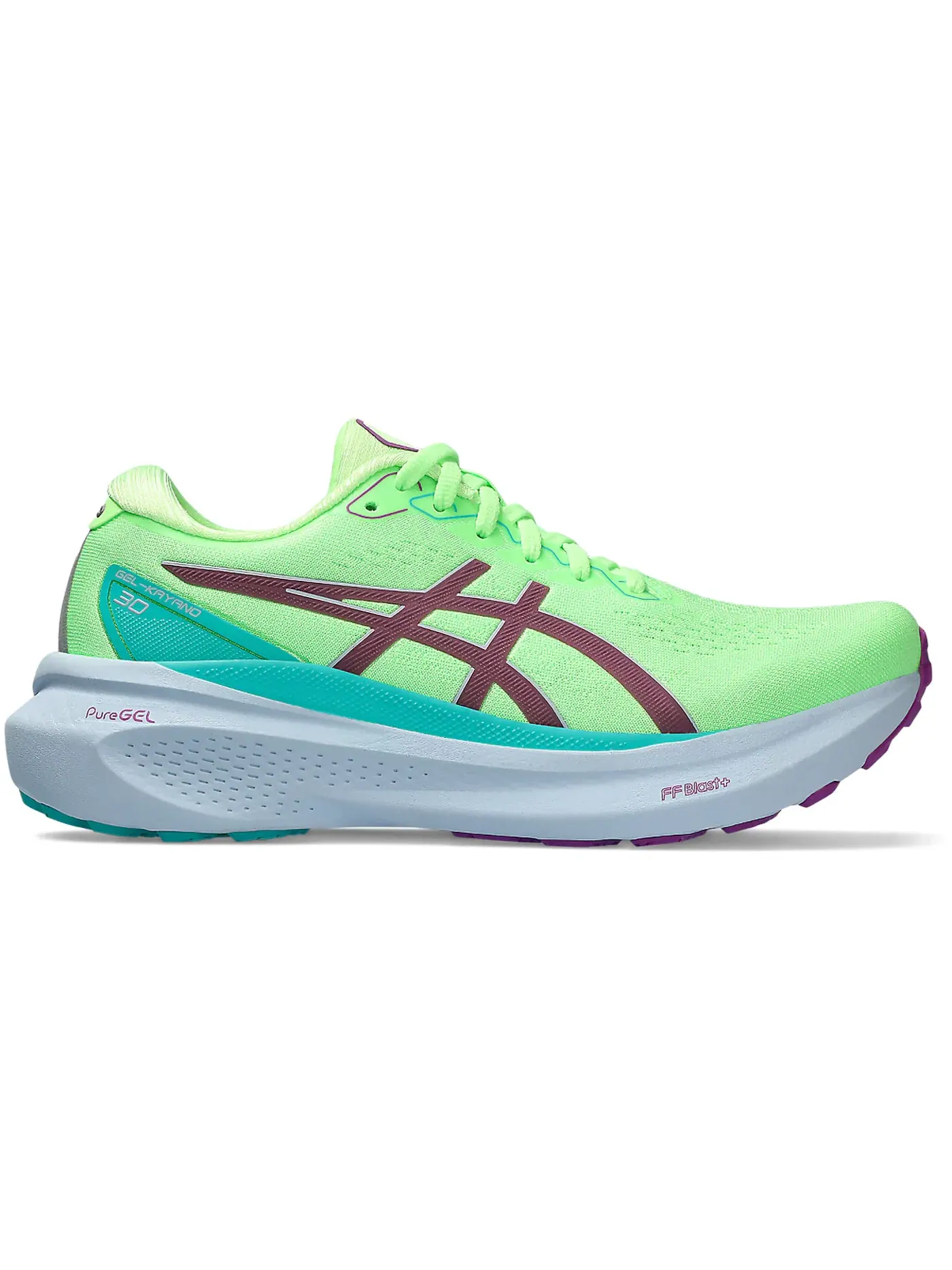 Женские кроссовки для бега ASICS Gel-Kayano 30 Lite-Show — изображение 1 из 1, зеленый