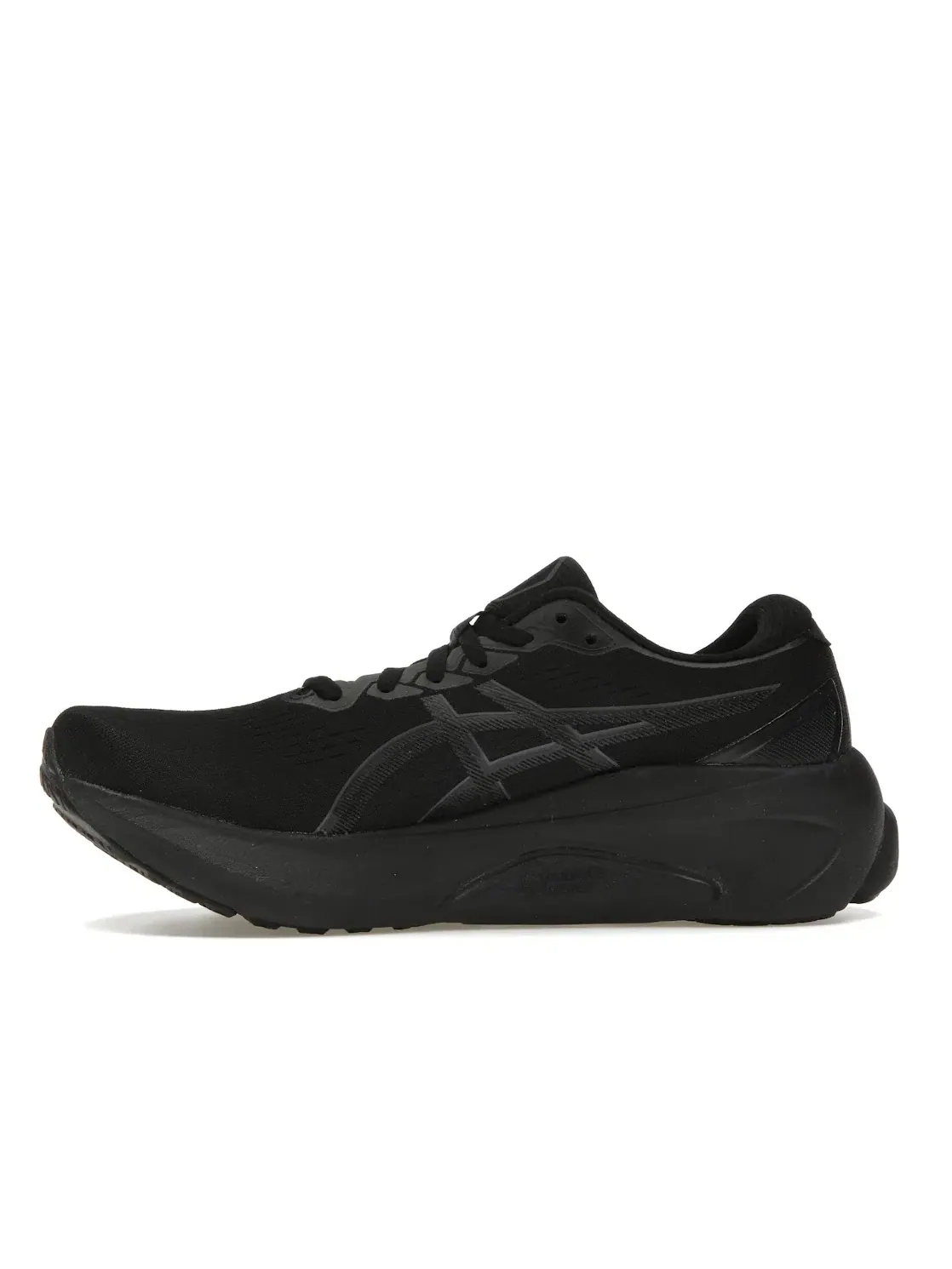 Мужские кроссовки для бега ASICS Gel-Kayano 30 — изображение 3 из 4, черный/черный