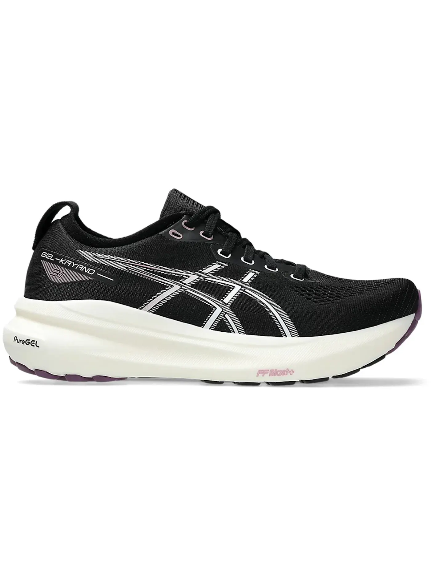 Женские кроссовки для бега ASICS Gel-Kayano 31 ASICS — изображение 1 из 1, черный/серебристый