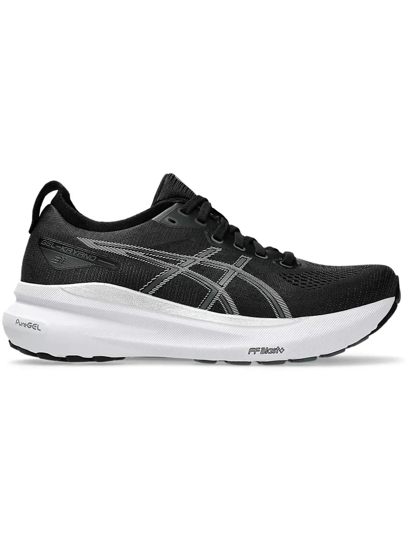 Женские кроссовки для бега Gel-Kayano 31 ASICS — изображение 1 из 1, черный/серебристый
