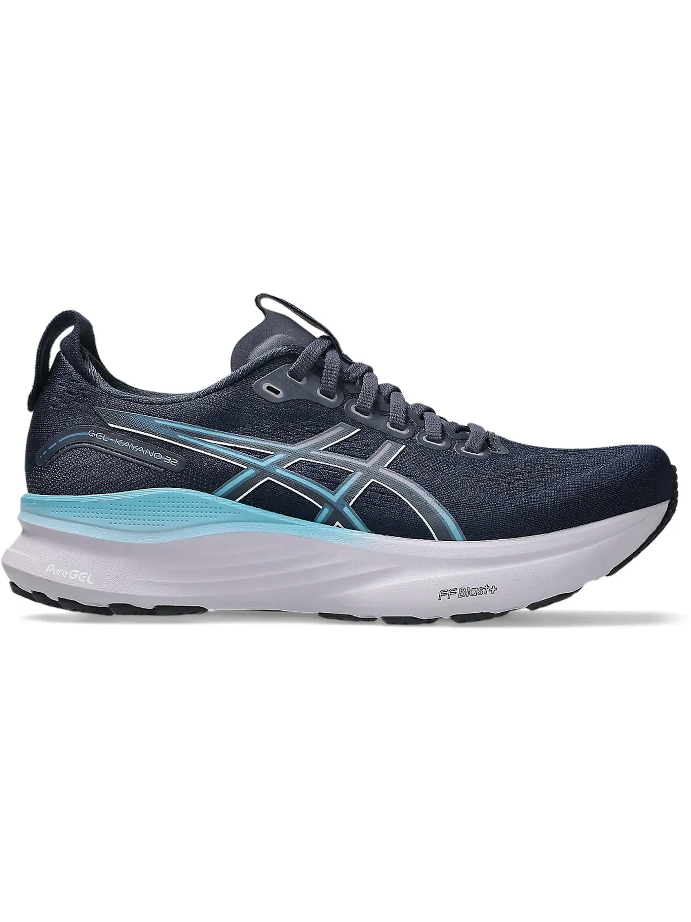 Женские кроссовки для бега ASICS Gel-Kayano 32, Midnight/Stillwater — изображение 1 из 1