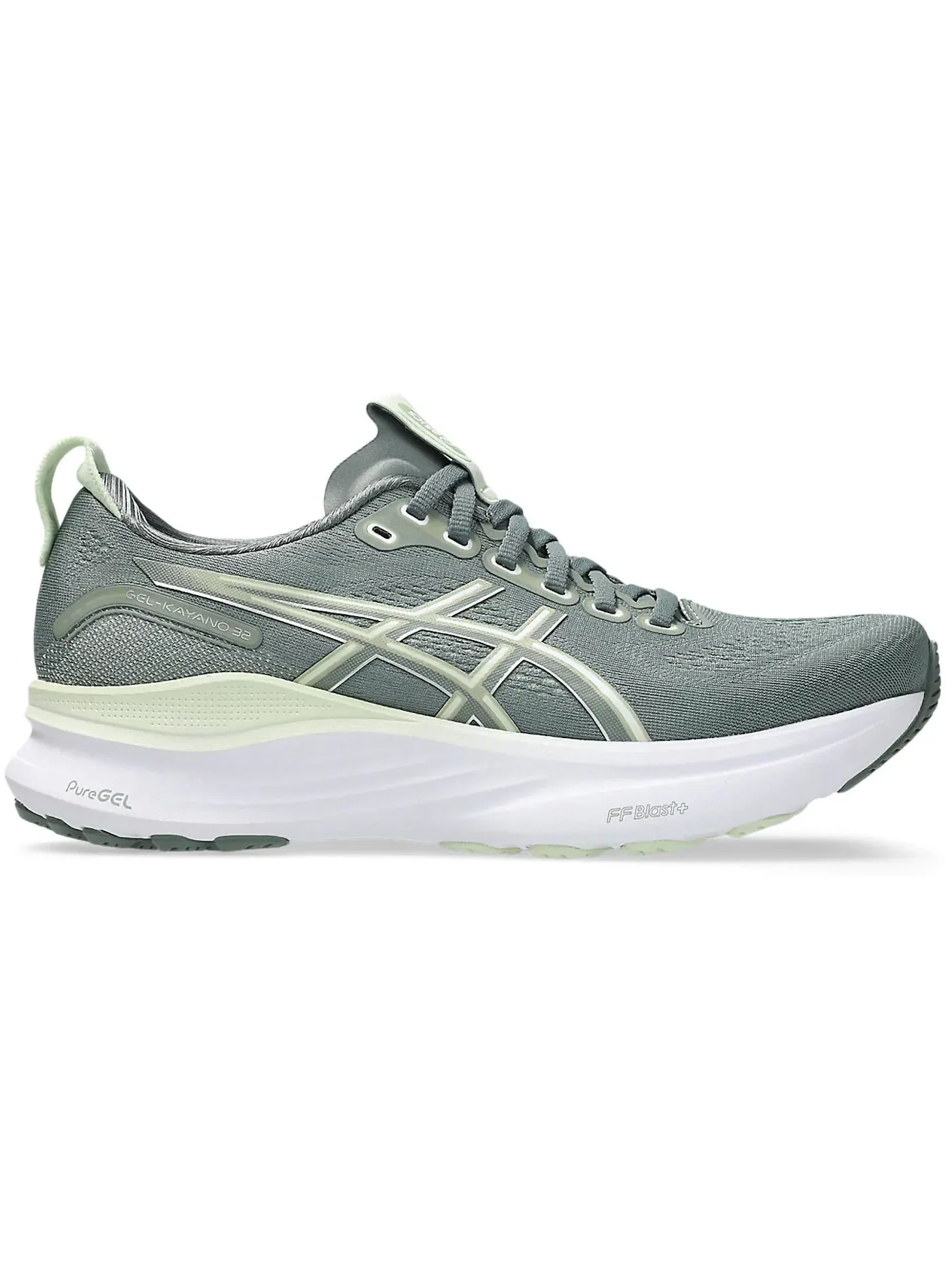 Женские кроссовки для бега с гелевой амортизацией ASICS Gel-Kayano 32 — изображение 1 из 1, синий зеленый