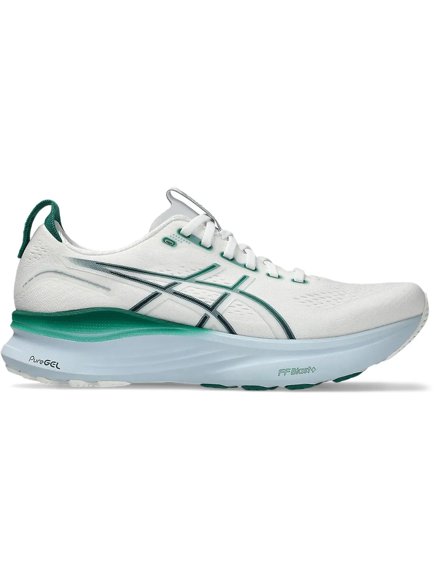 Мужские кроссовки для бега ASICS Gel-Kayano 32 — изображение 1 из 1, белый зеленый