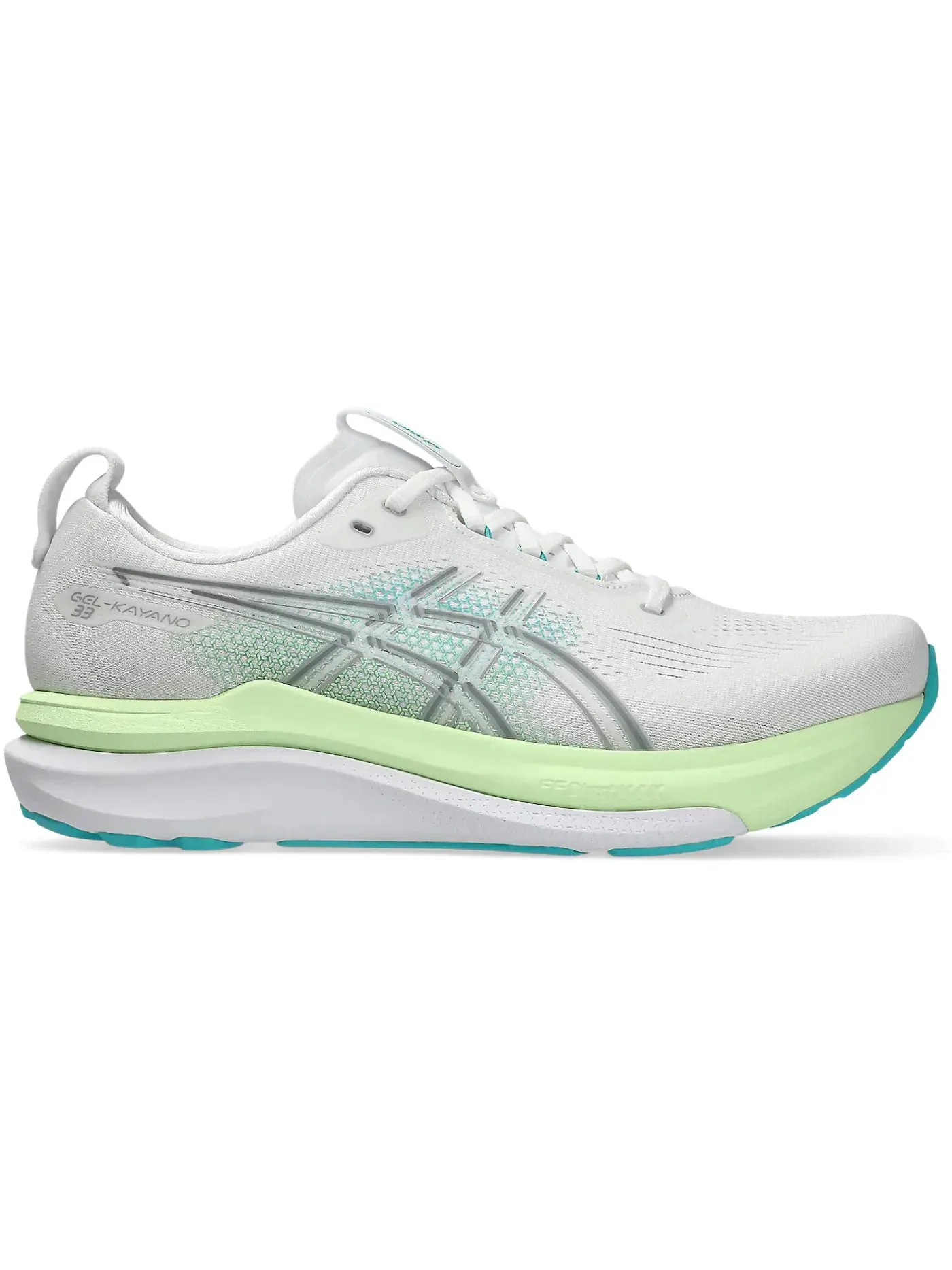 Мужские кроссовки для бега ASICS Gel-Kayano 33 — изображение 1 из 1, белый голубой