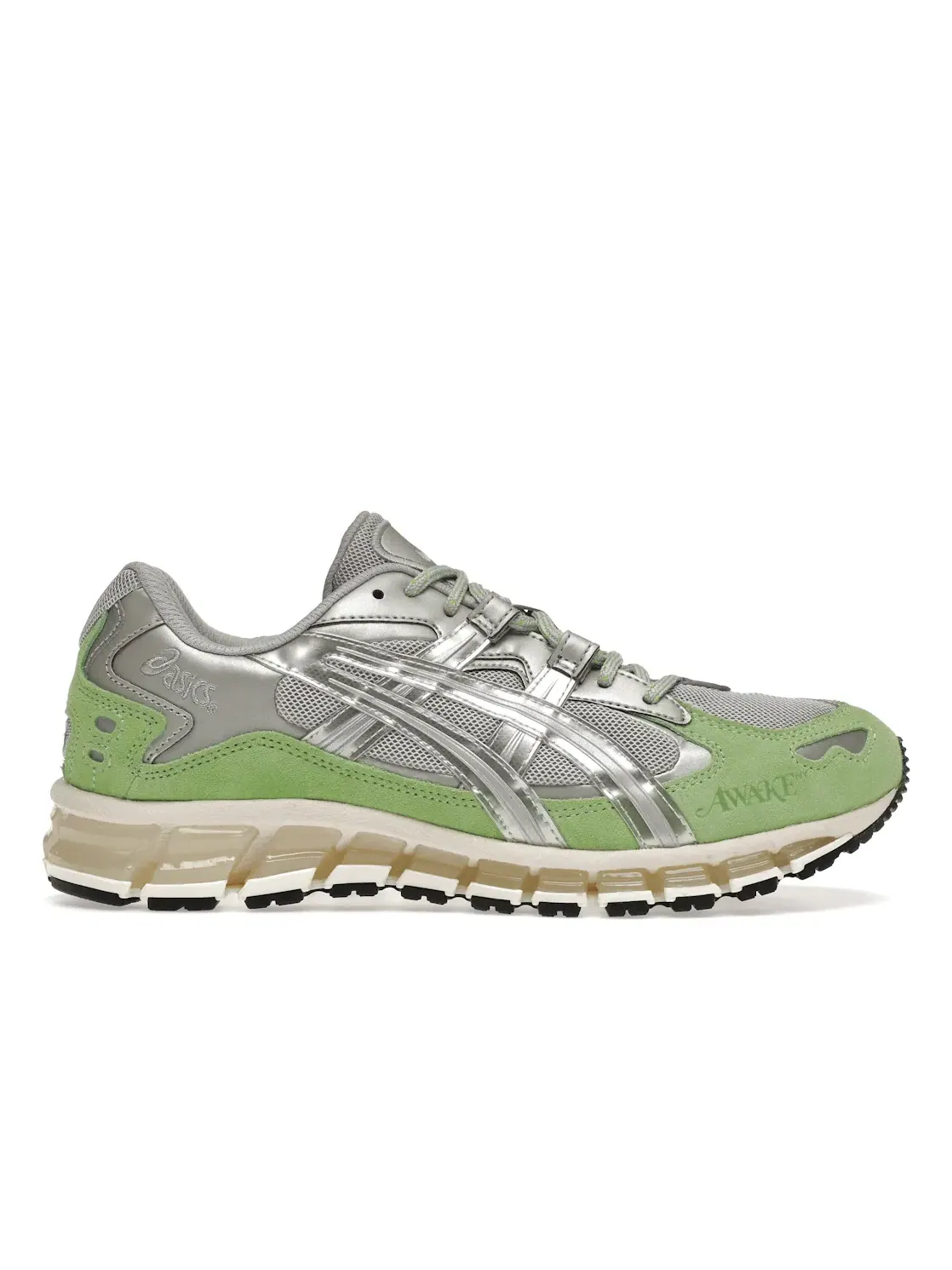 Мужские кроссовки Lifestyle ASICS Gel-Kayano 5 360 Awake NY Silver — изображение 1 из 4, серебристый/зеленый