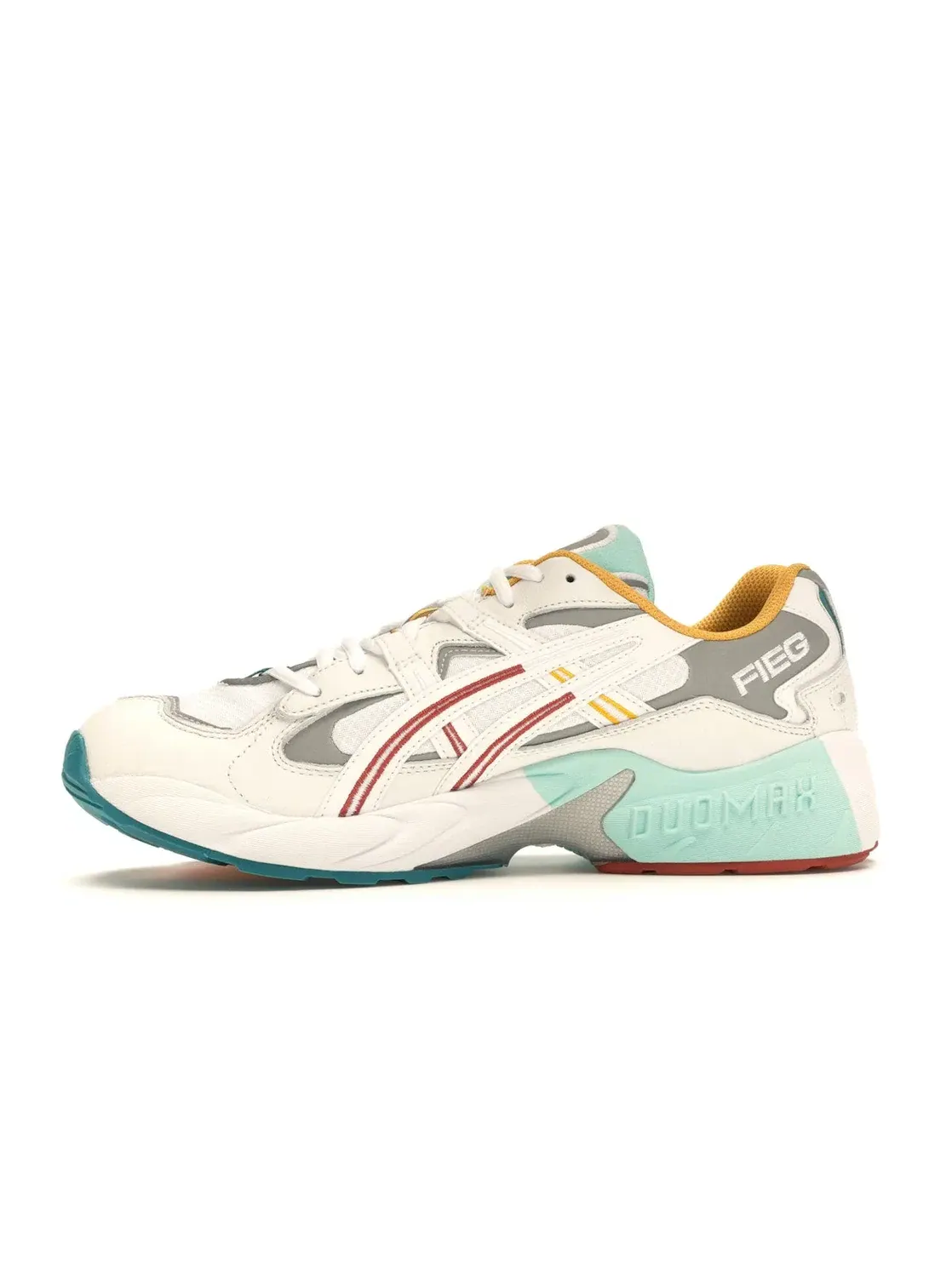 Мужские кроссовки Lifestyle с коллаборацией Ronnie Fieg ASICS Gel-Kayano 5 — изображение 3 из 4, белый/красный-золотистый