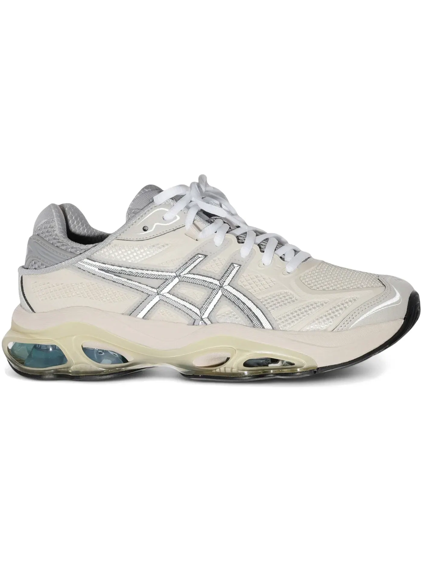 Мужские кроссовки для бега ASICS Gel-Kinetic 2.0 — изображение 1 из 1, серый кремовый