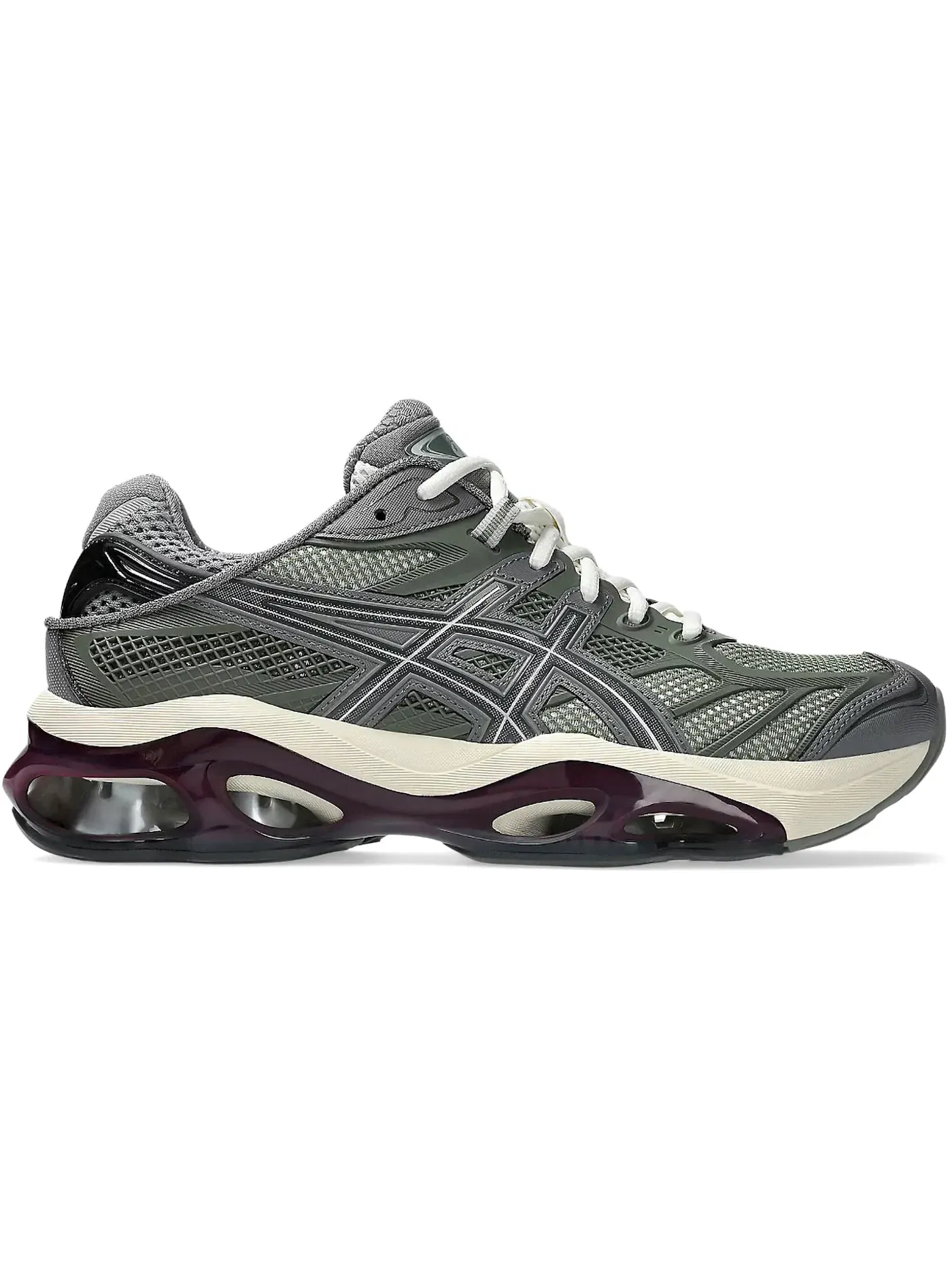 Мужские кроссовки для бега ASICS Gel-Kinetic 2.0 — изображение 1 из 1, зеленый фиолетовый