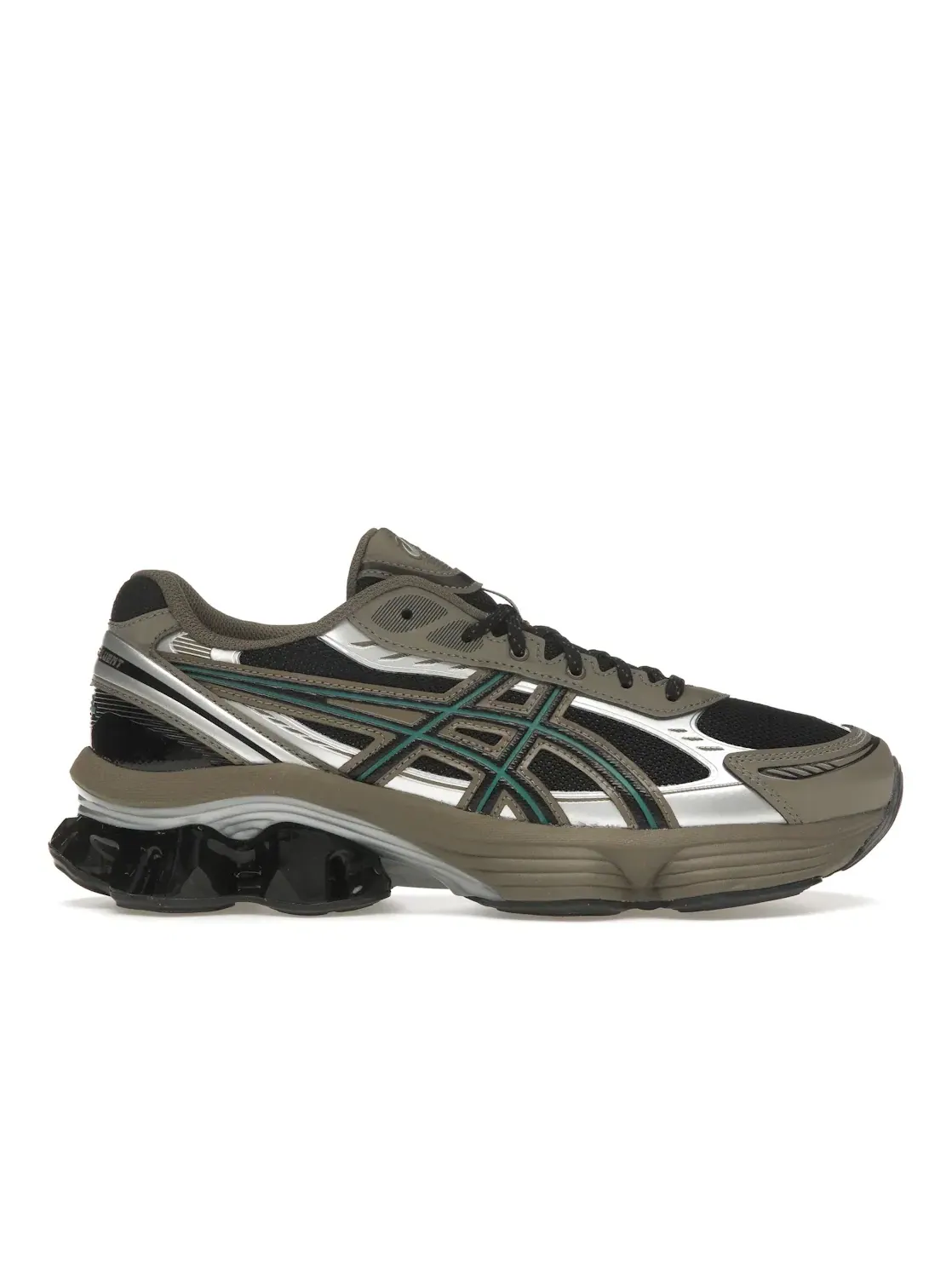 Мужские кроссовки с гелевой амортизацией ASICS Gel-Kinetic Fluent — изображение 1 из 4, черный/темный