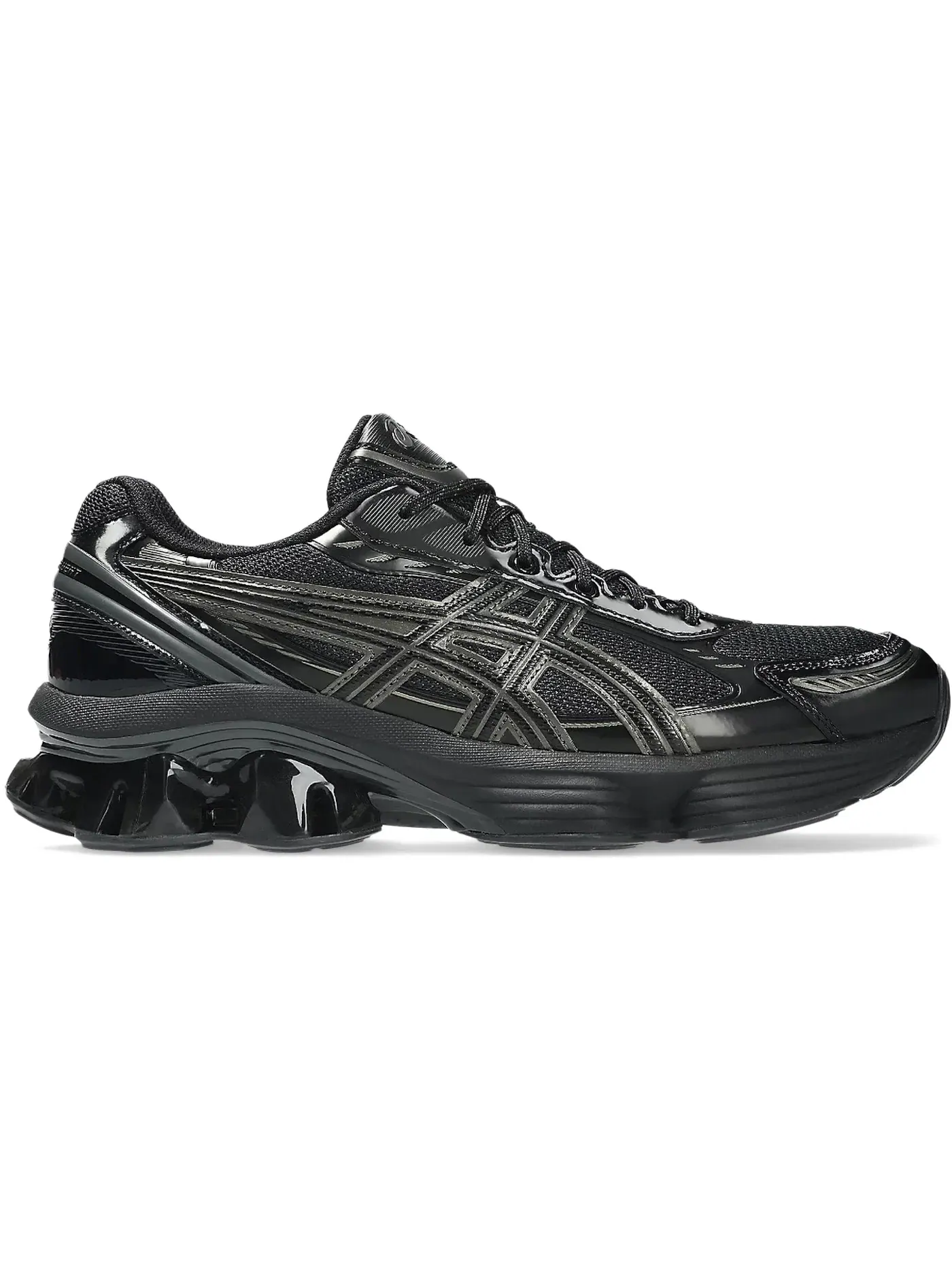 Мужские кроссовки для бега ASICS Gel-Kinetic Fluent — изображение 1 из 1, черный/графитовый серый