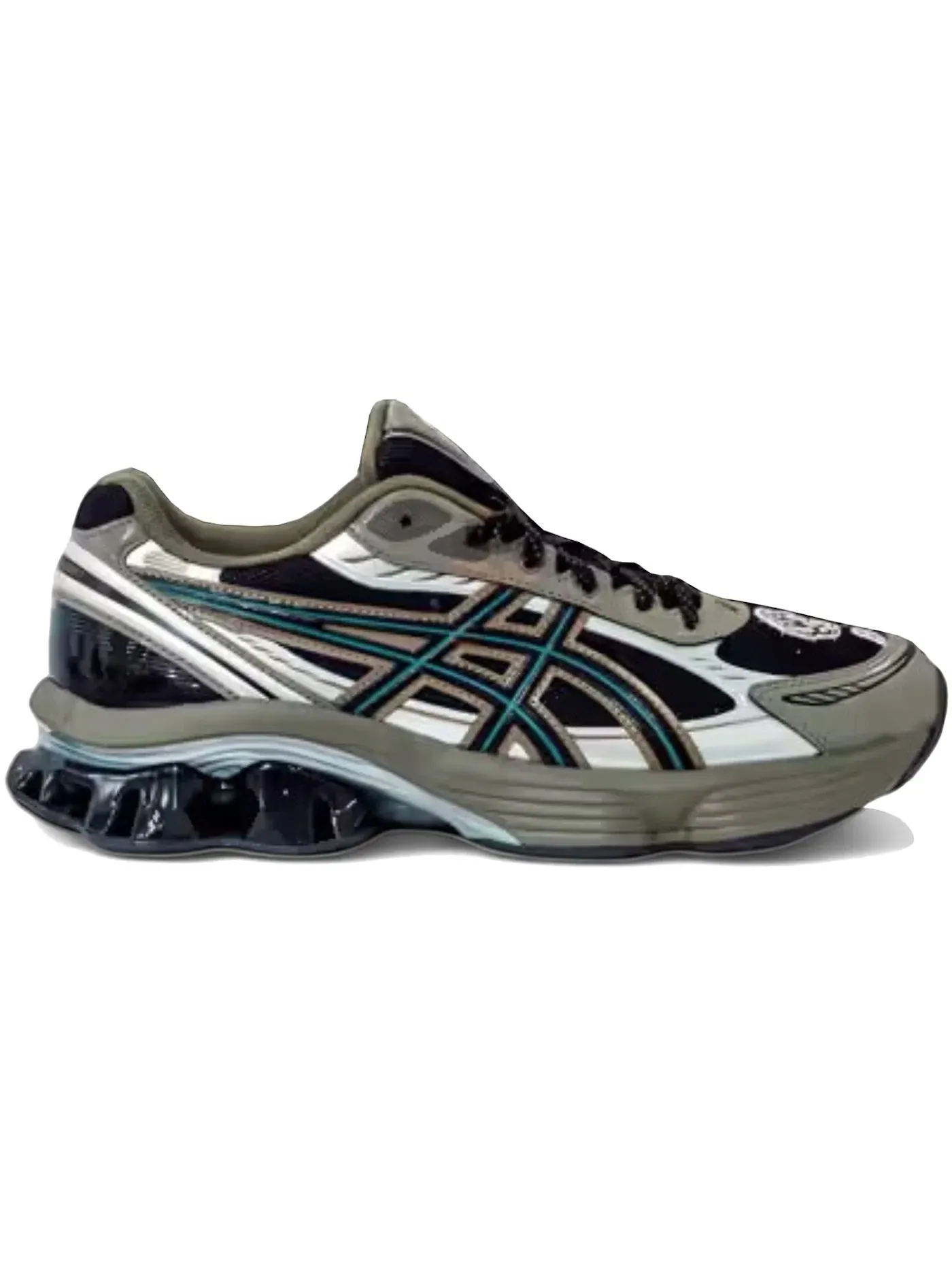 Мужские кроссовки для бега ASICS Gel-Kinetic Fluent ASICS — изображение 1 из 1, черный/черный