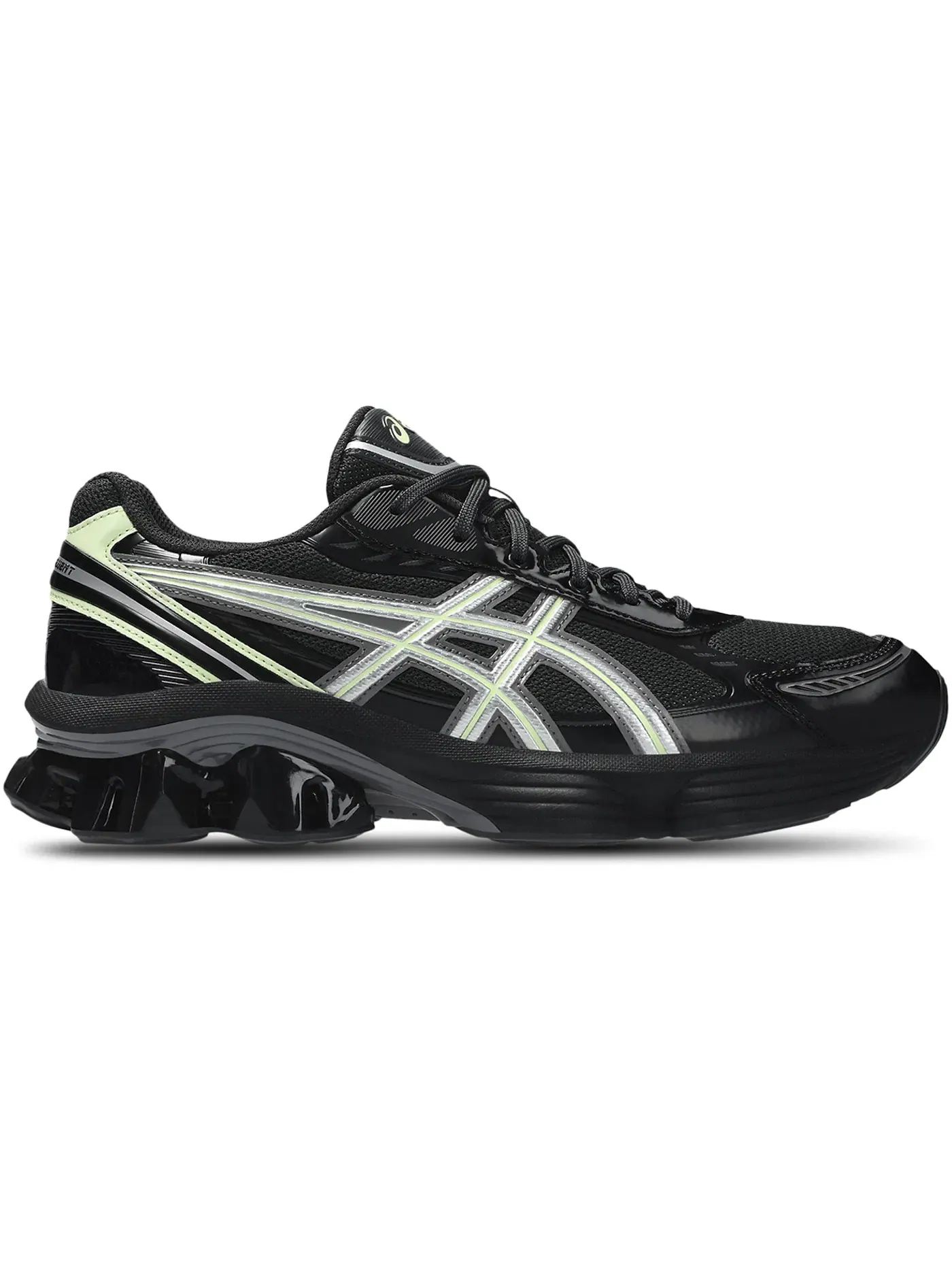 Мужские кроссовки беговые ASICS Gel-Kinetic Fluent — изображение 1 из 1, графитовый серый желтый