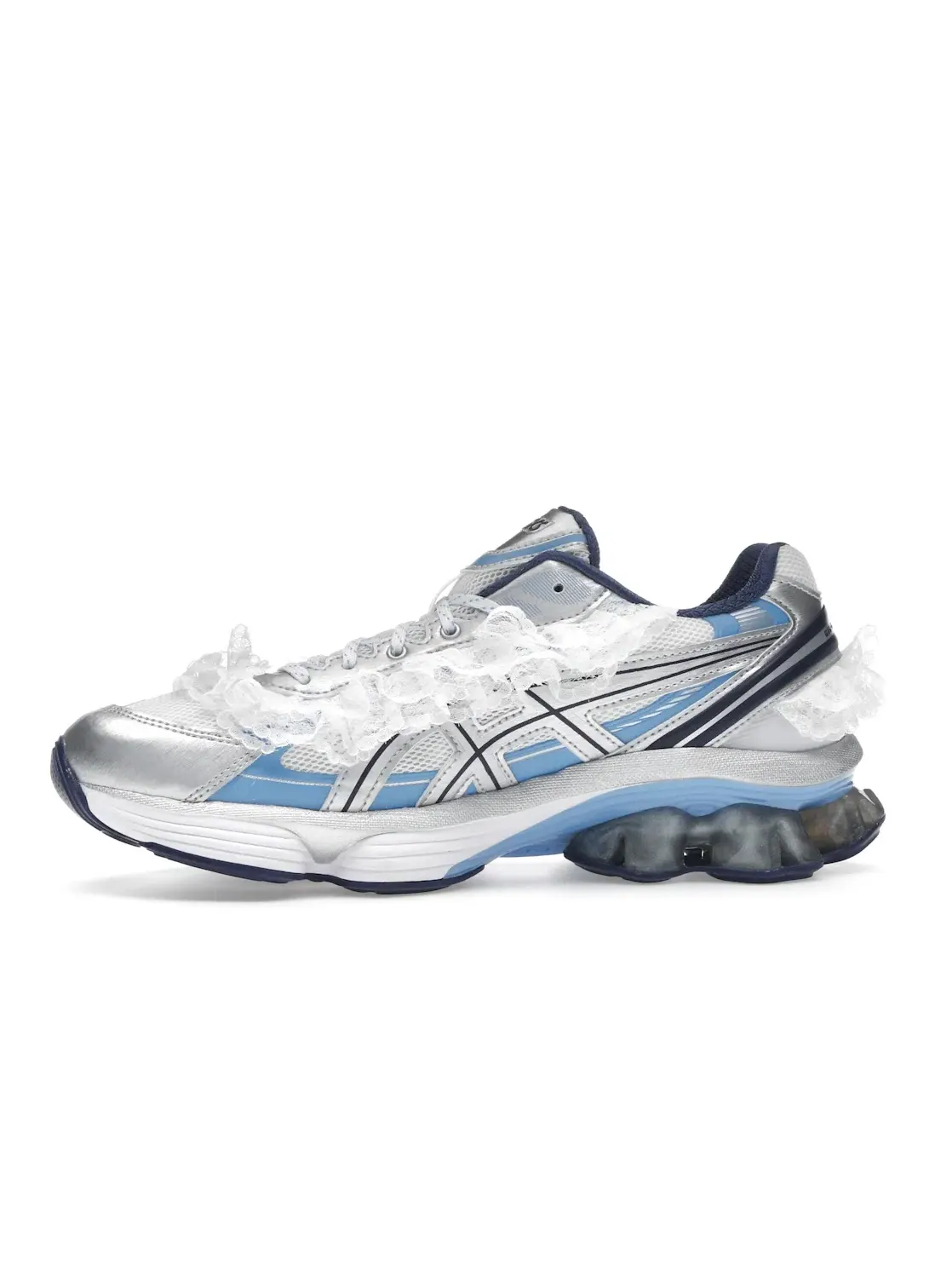 Мужские кроссовки Lifestyle ASICS Gel-Kinetic Fluent New Balance — изображение 3 из 4, белый/синий