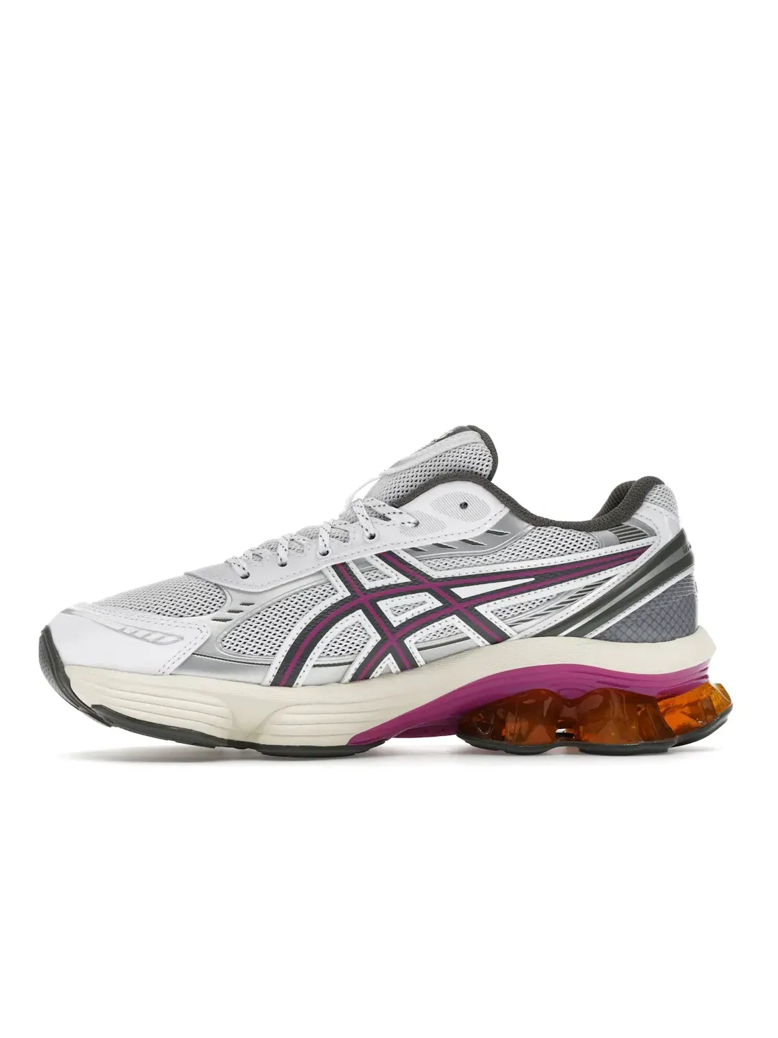 Мужские кроссовки для бега ASICS Gel-Kinetic Fluent ASICS — изображение 3 из 4, белый/серый