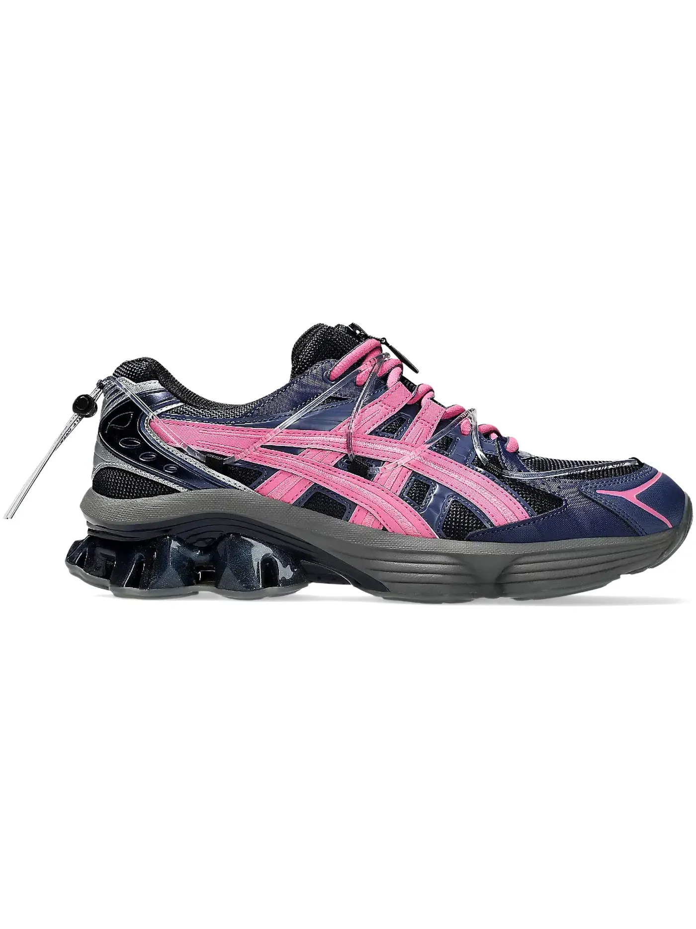 Мужские кроссовки беговые ASICS Gel-Kinetic Fluent Y — изображение 1 из 1, темно-синий/розовый