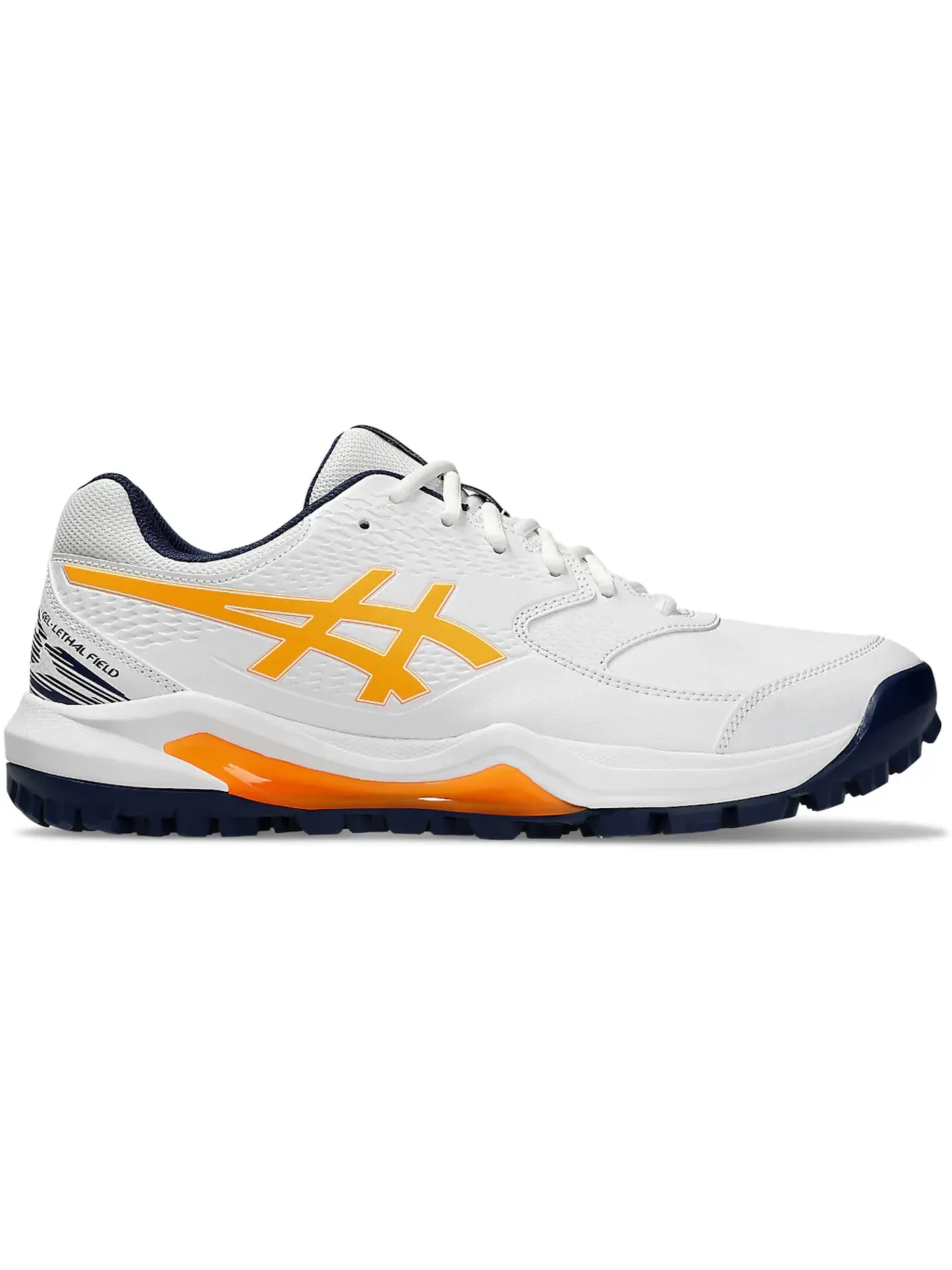 Мужские кроссовки для спорта ASICS Gel-Lethal Field 2 — изображение 1 из 1, белый/оранжевый