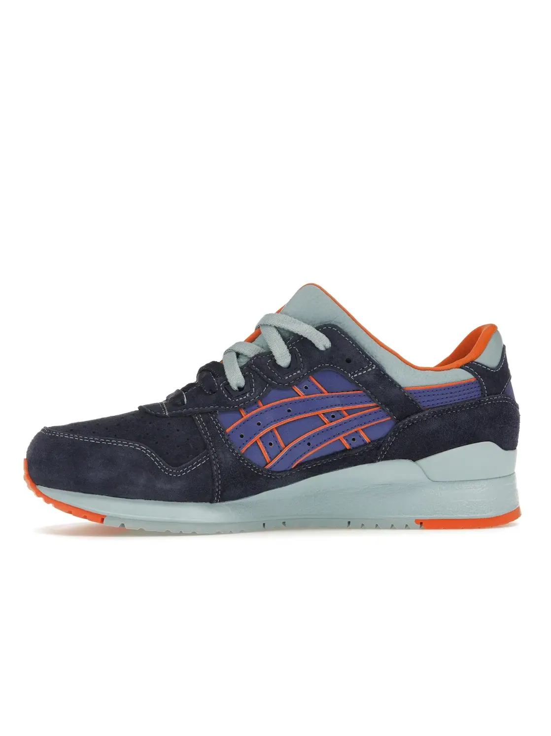 Мужские кроссовки Lifestyle ASICS Gel-Lyte III — изображение 3 из 4, синий/оранжевый