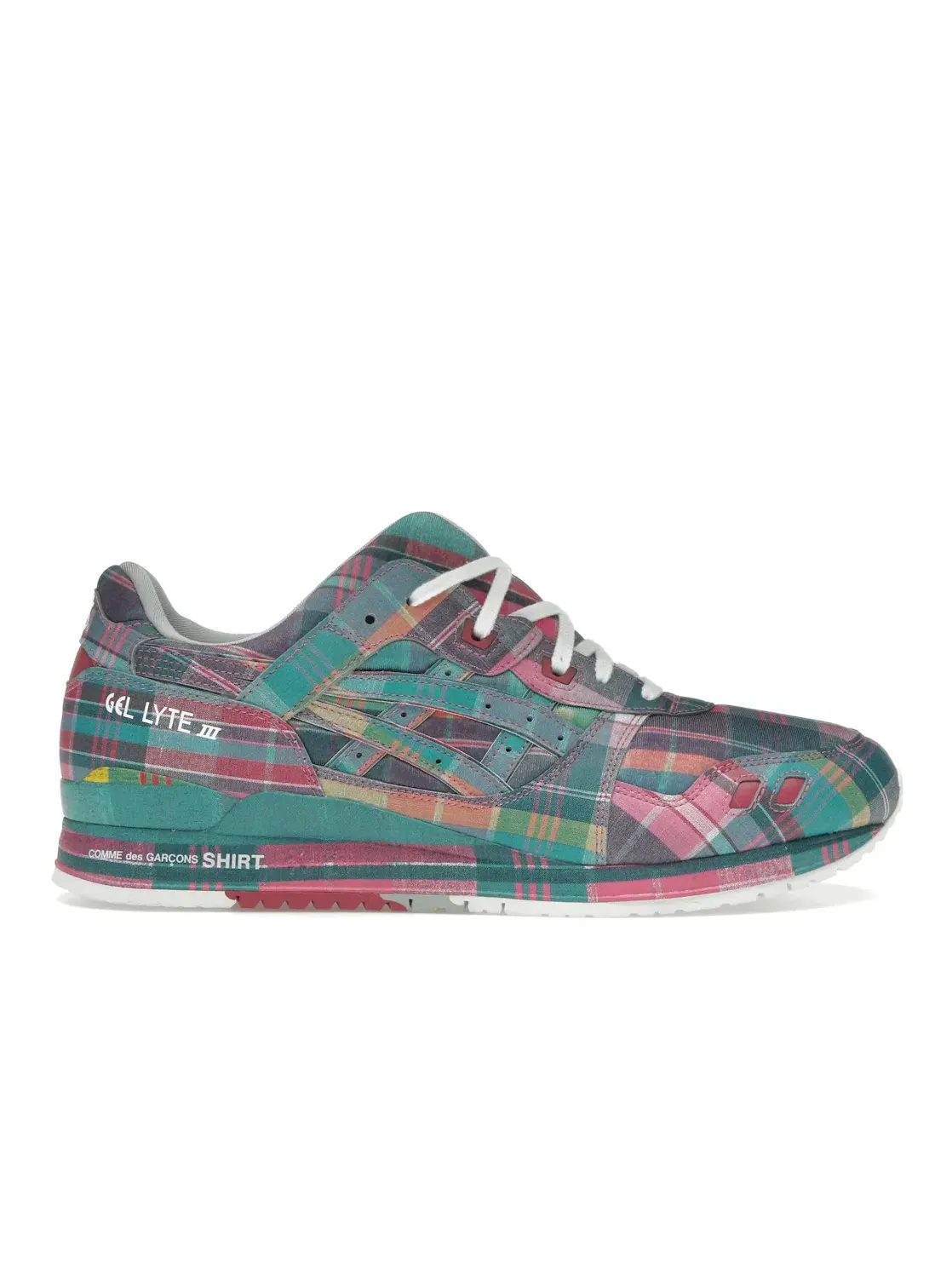 Мужские кроссовки Lifestyle ASICS Gel-Lyte III '07 Remastered Comme des Garçons SHIRT — изображение 1 из 4, розовый