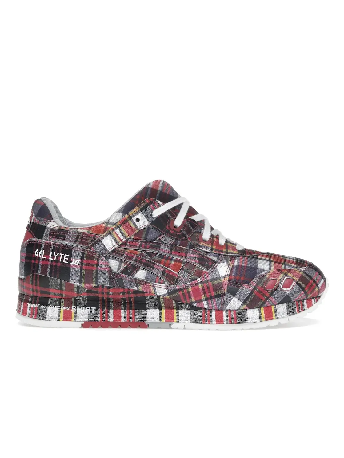 Мужские кроссовки Lifestyle с принтом ASICS Gel-Lyte III '07 Remastered Comme des Garçons SHIRT — изображение 1 из 4, красный